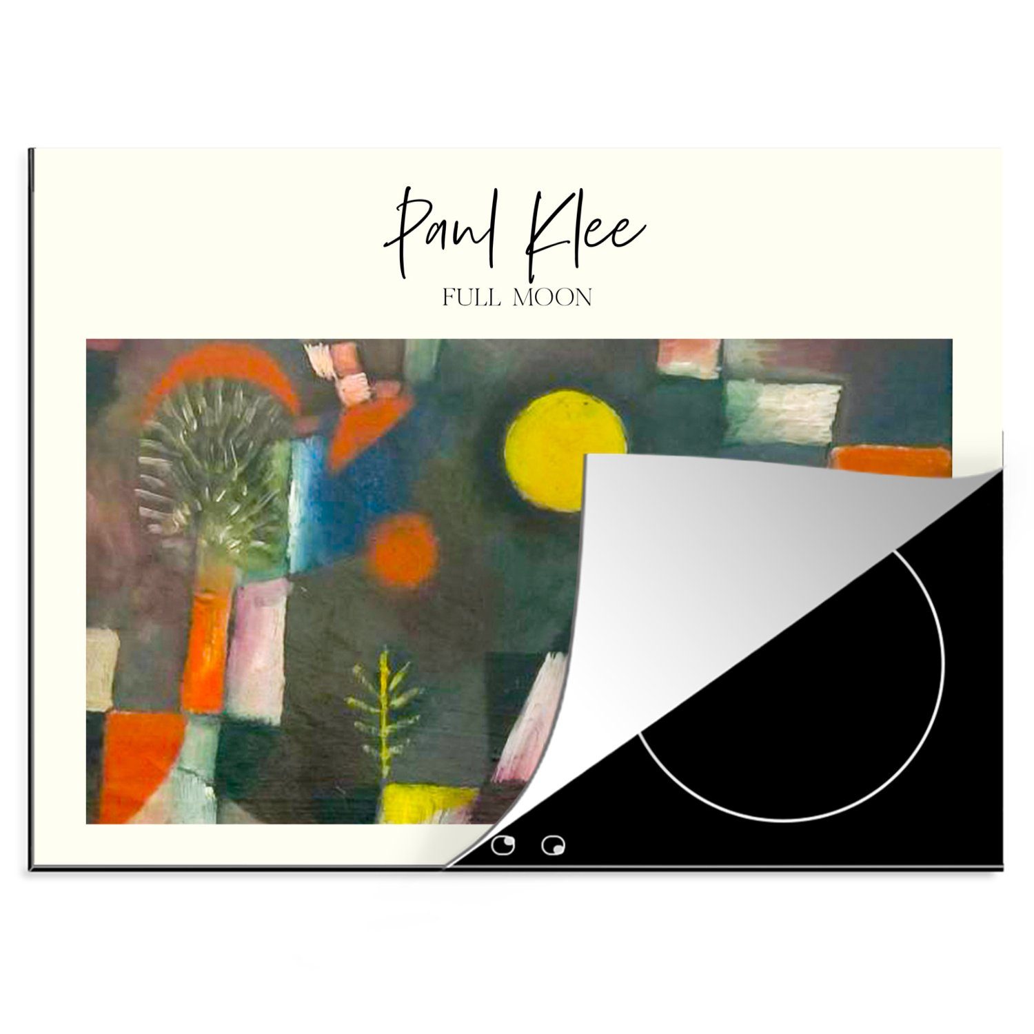 MuchoWow Herdblende-/Abdeckplatte Kunst - Paul Klee - Alte Meister, Vinyl, (1 tlg), 70x52 cm, Mobile Arbeitsfläche nutzbar, Ceranfeldabdeckung