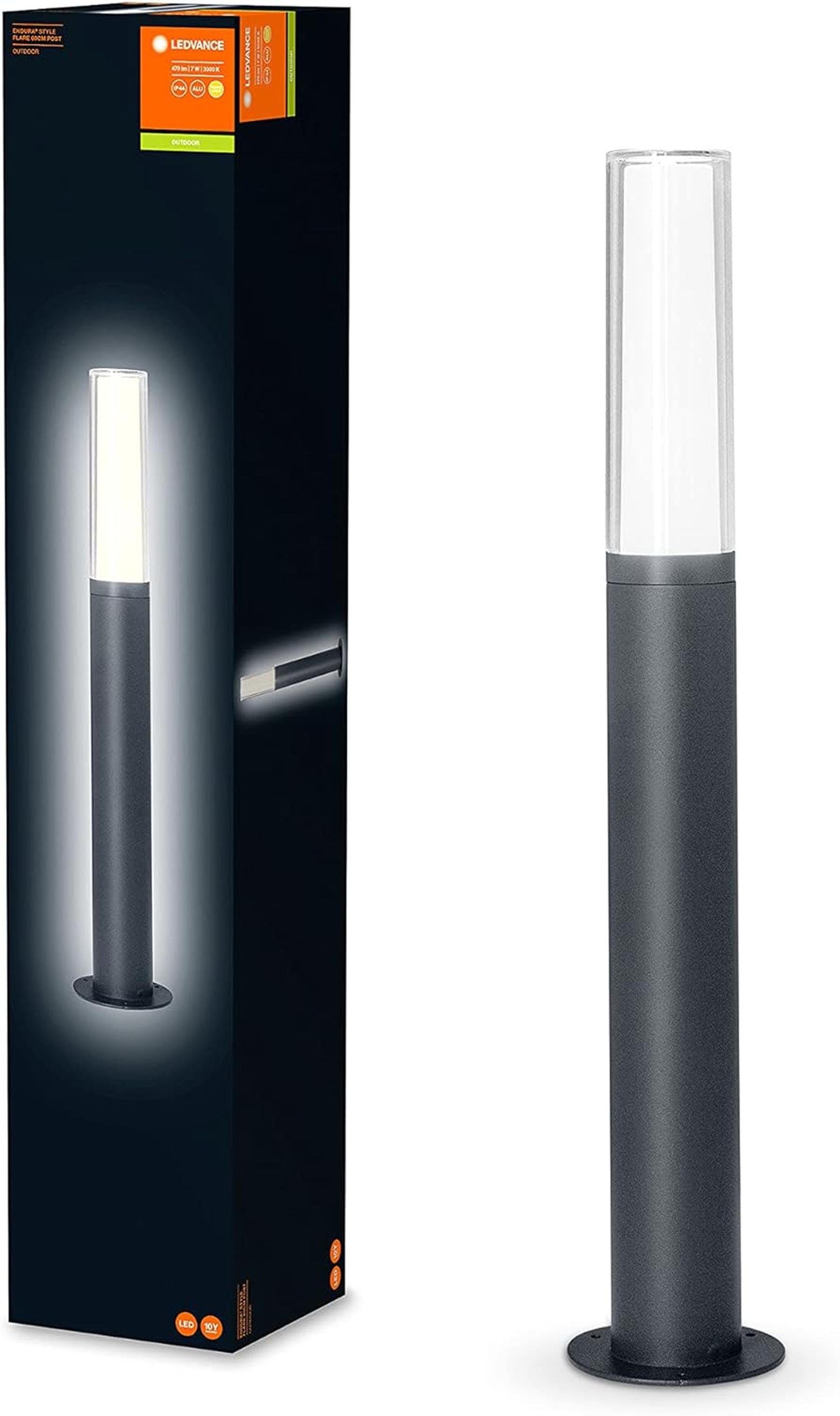 Ledvance LED-Leuchtmittel LEDVANCE LED Darkgray Stehleuchte und Wegeleuchte