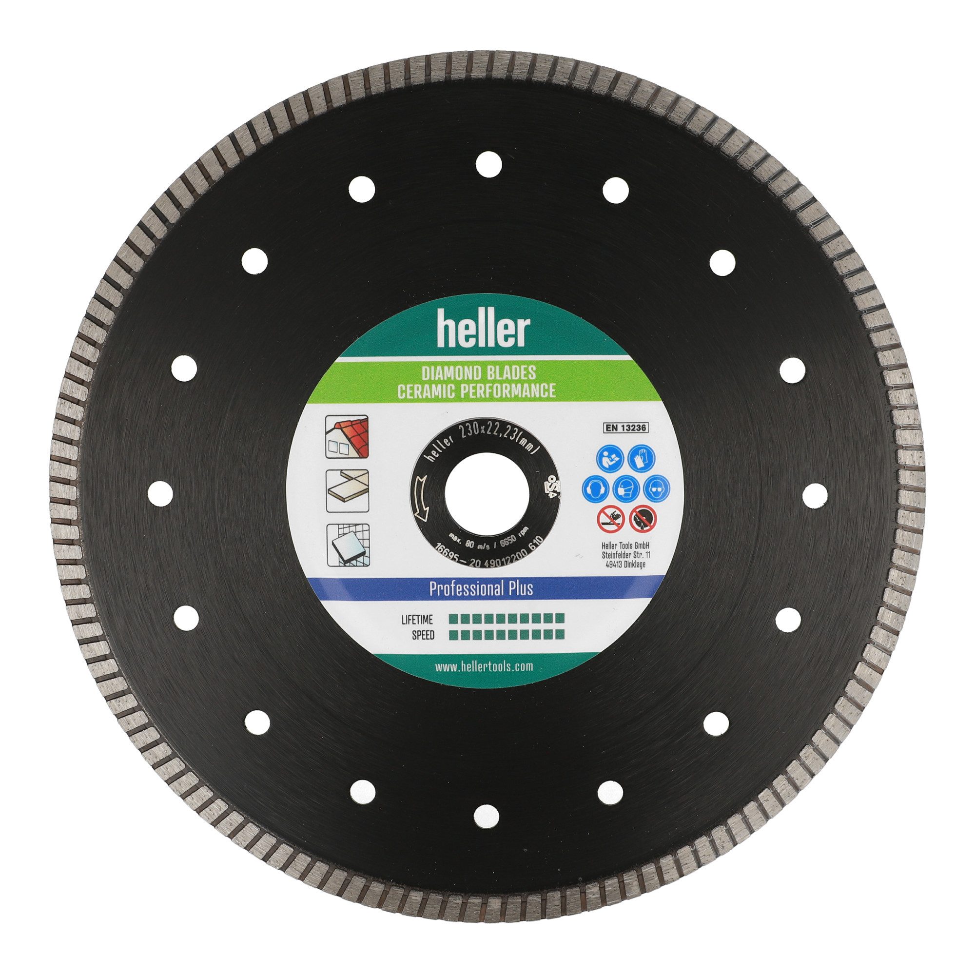 Heller Kreissägeblatt Heller Tools Diamond Blade Ceramic Performance 300 x 25,4
