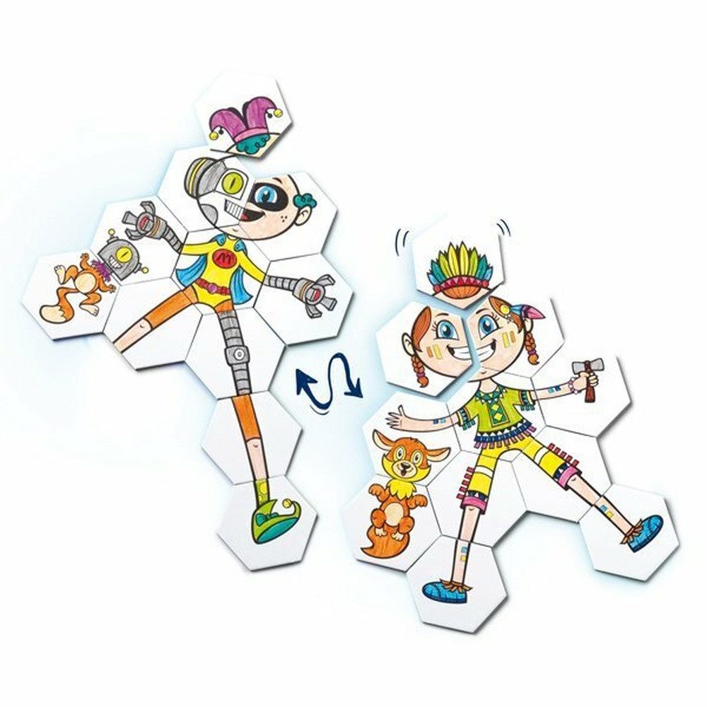 MAPED Puzzle MAPED Creativ Farbe & Spiel Mix Puzzleset, Puzzleteile