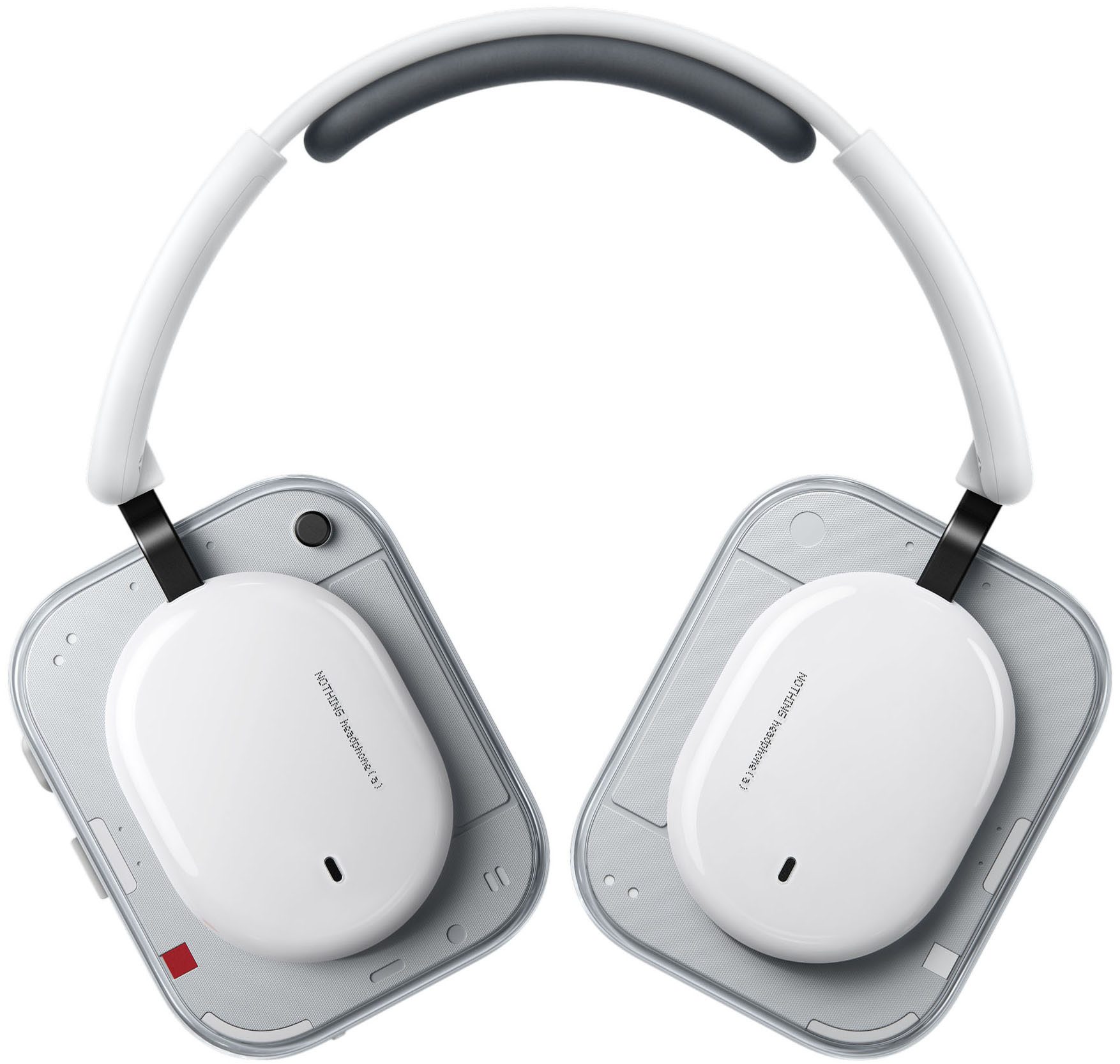 NOTHING Headphone (a) Headset (Active Noise Cancelling (ANC), Freisprechfunktion, Hi-Res, Transparenzmodus, Bluetooth)