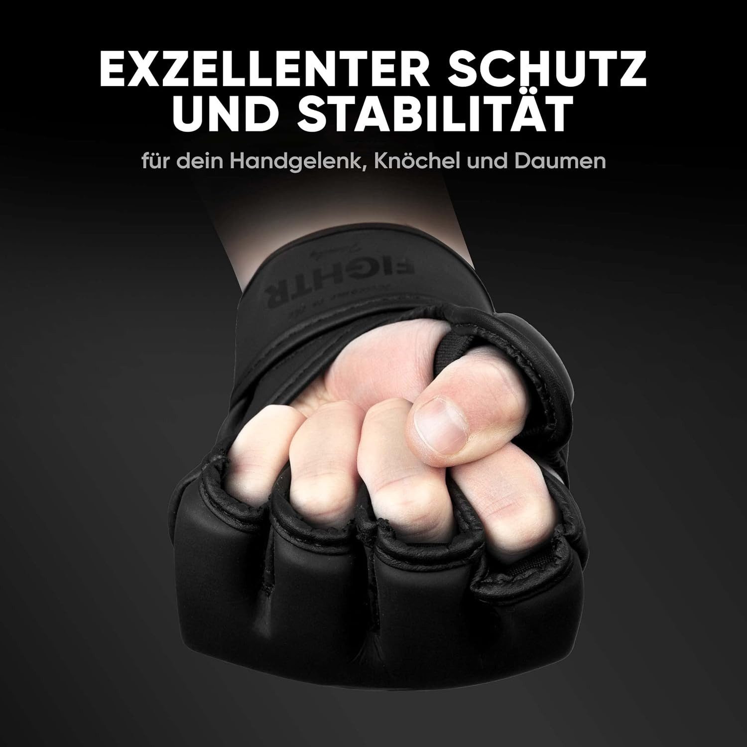 FIGHTR MMA-Handschuhe aus Kunstleder – leicht & flexibel für Mixed Martial Arts Training