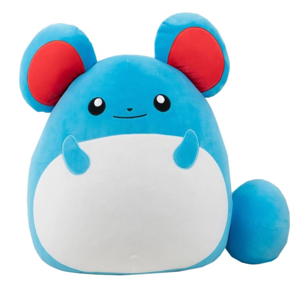 Sammelkarte Pokemon Squishmallows Kuscheltier Marill 35cm