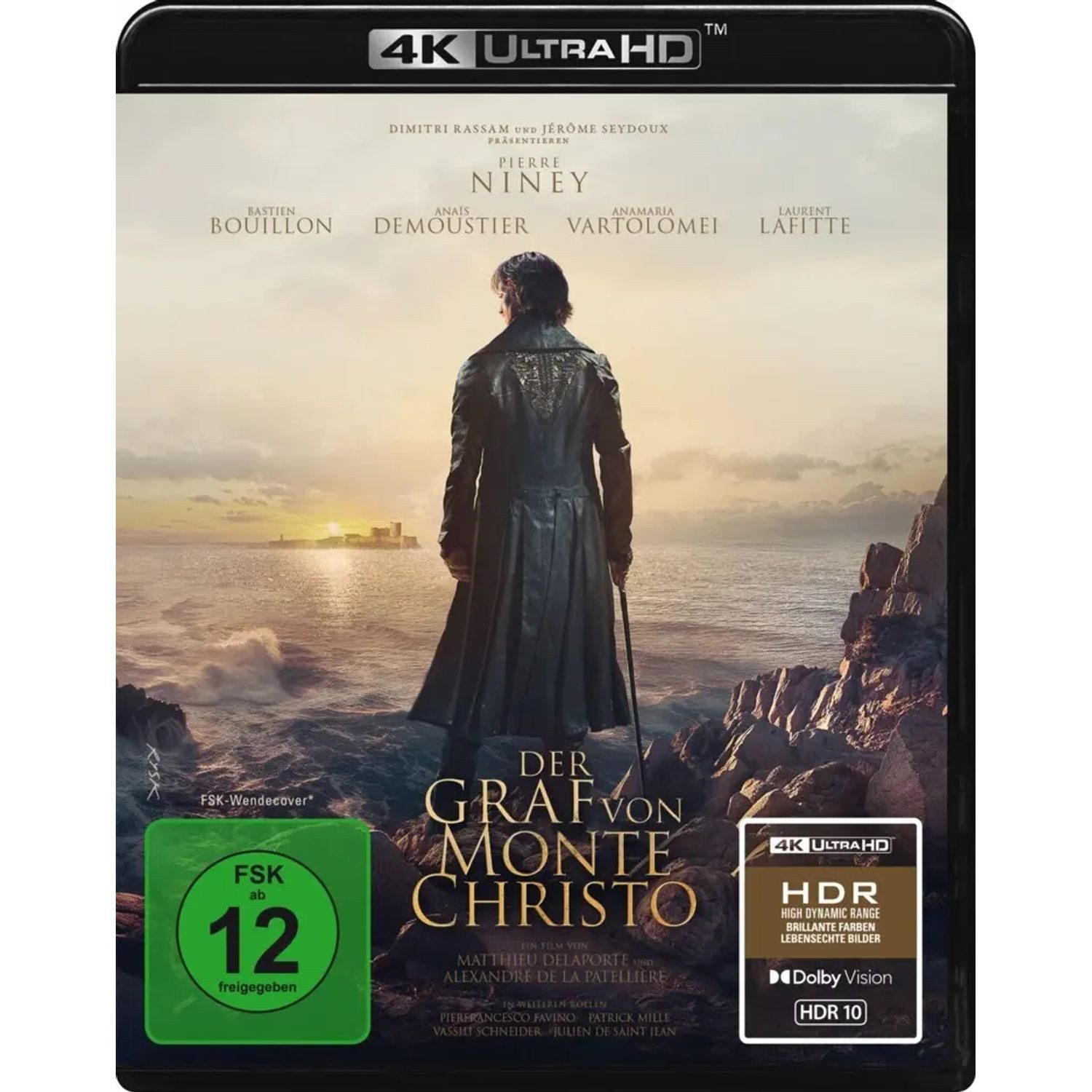 Alive Blu-ray Der Graf von Monte Christo,1 4K UHD-Blu-ray