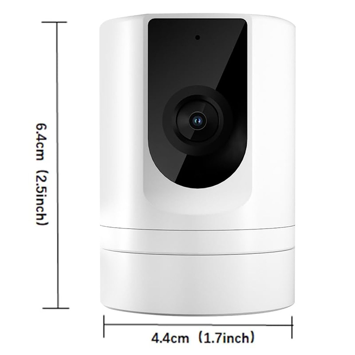 BoyKeep K11 1080P 2.4G Small Wi-Fi Camera with Mobile App (Indoor Use, 5 GHz WiFi Not Supported, Motion Detection, 2-Way Audio, Night Vision, Cloud & SD Storage)