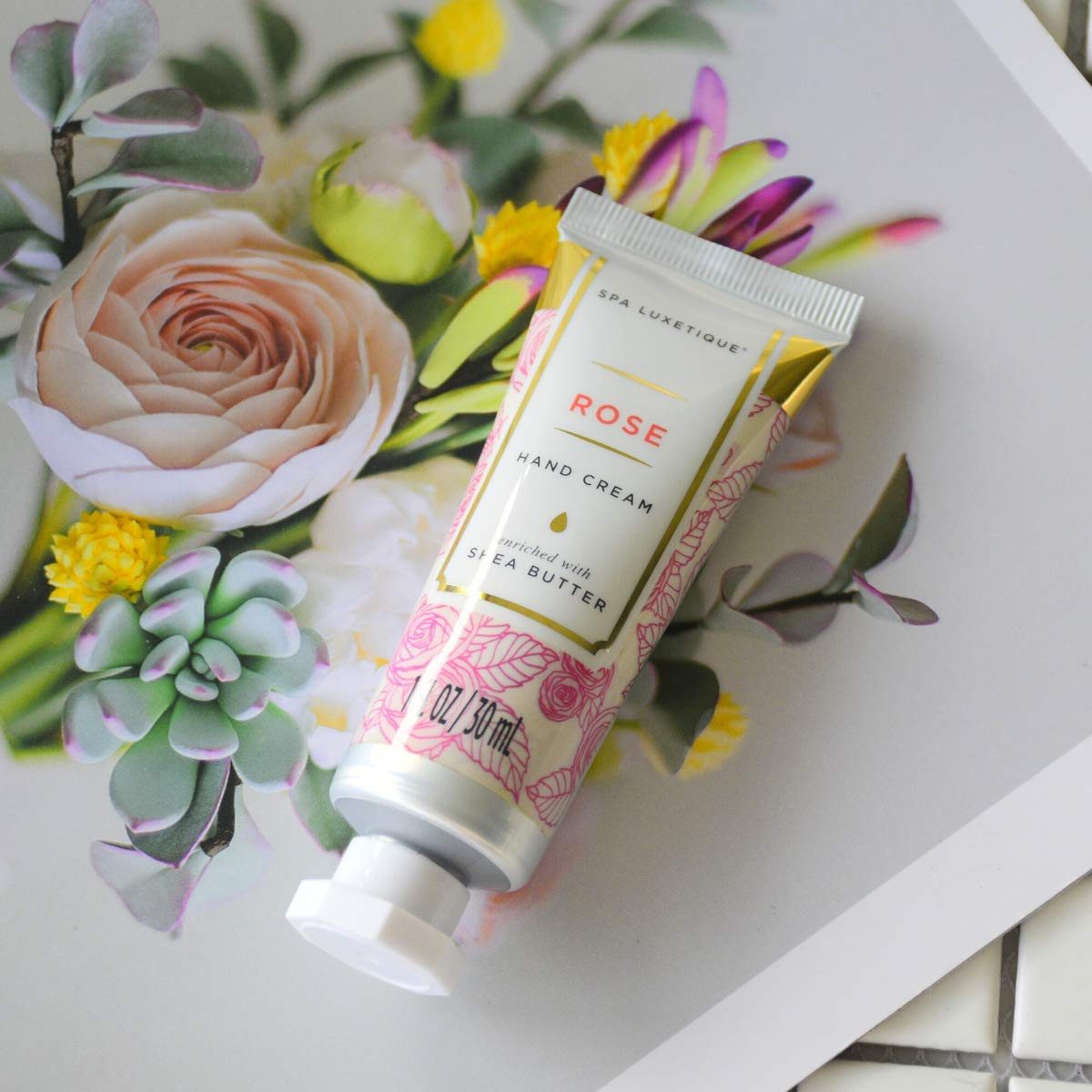 Diyarts Pflege-Geschenkset Shea Butter Handcreme 6tlg, feuchtigkeitsspendend, 6-tlg., Mit Aloe Vera Und Vitamin E, Handcreme für sehr Trockene Hände