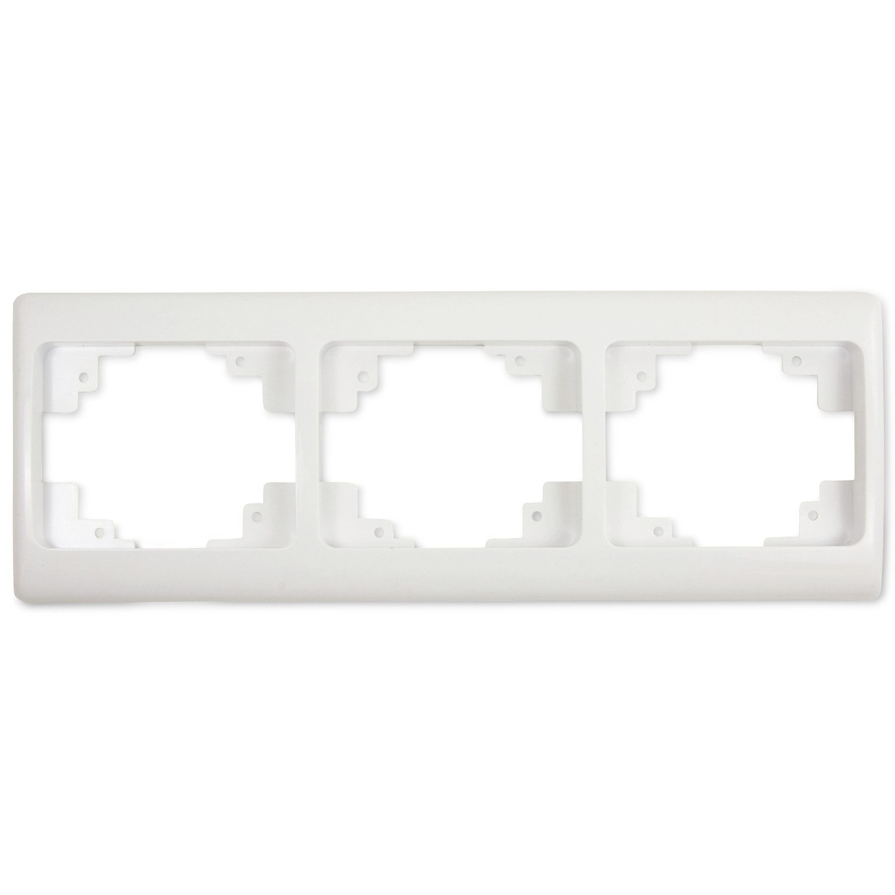 Arcas Abdeckrahmen ARCAS CLASSIC Schalter/Steckdosen-Rahmen, 3-fach, W13-O003