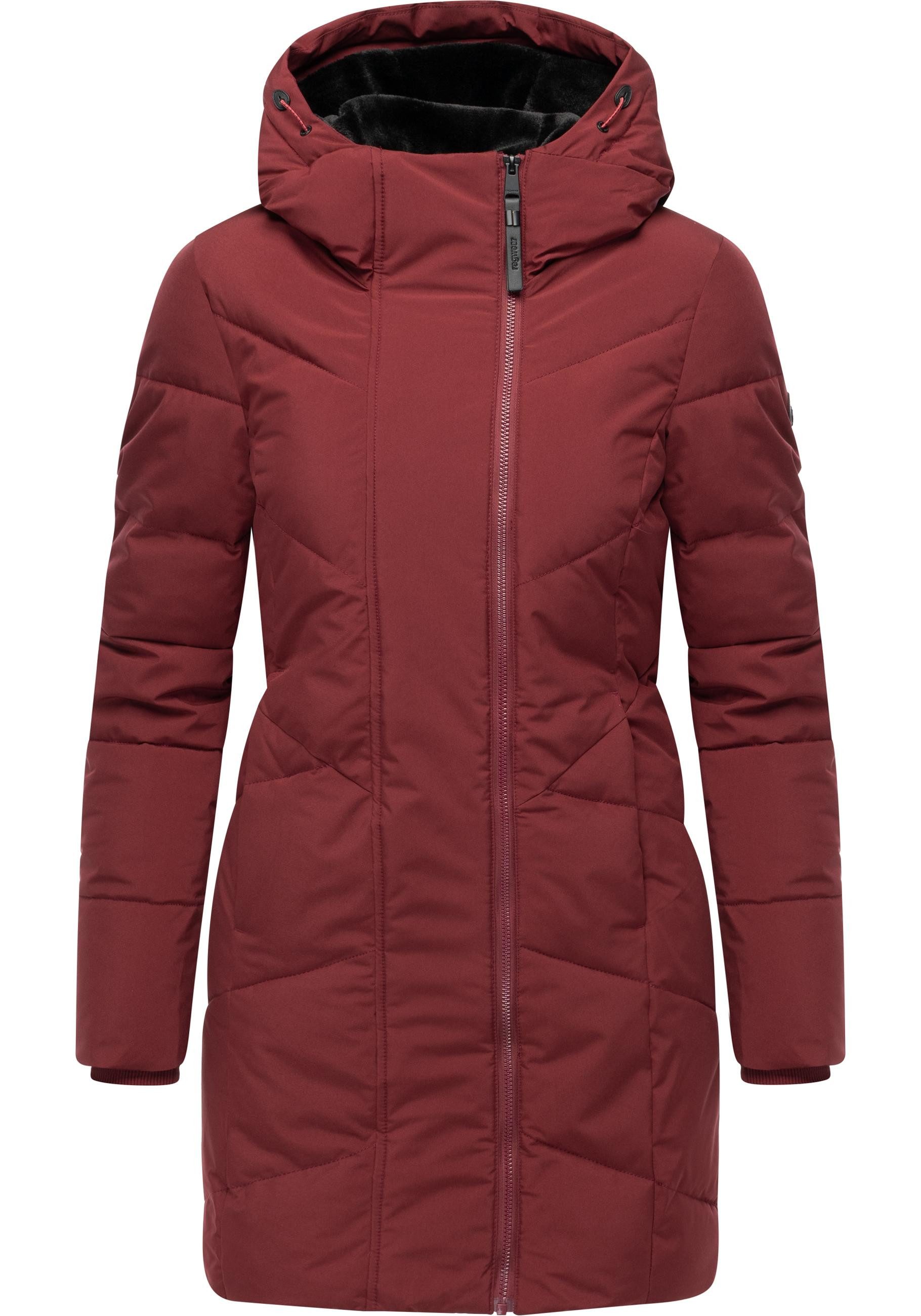Ragwear Steppmantel Pevilla YOUMODO Wasserdichter Damen Winter gesteppter Kurzmantel