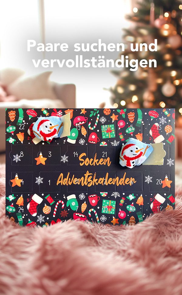 Sockswear Socken Socken Adventskalender für Sie oder Ihn – Bild 4 von 5