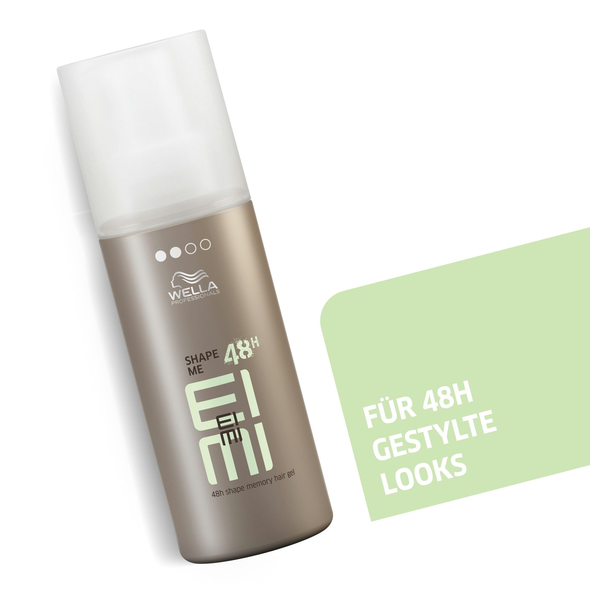 Wella Professionals Haargel EIMI SHAPE ME, 48h Halt, Memory-Polymer-Komplex aktiviert durch Hitze
