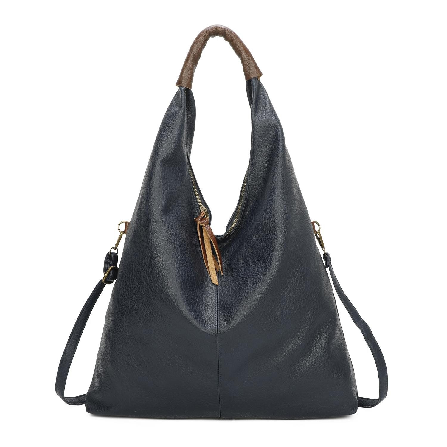 Schultertasche XXL Damen Shopper Tasche Freizeittasche Hobo Bag Weekender Reisetasche