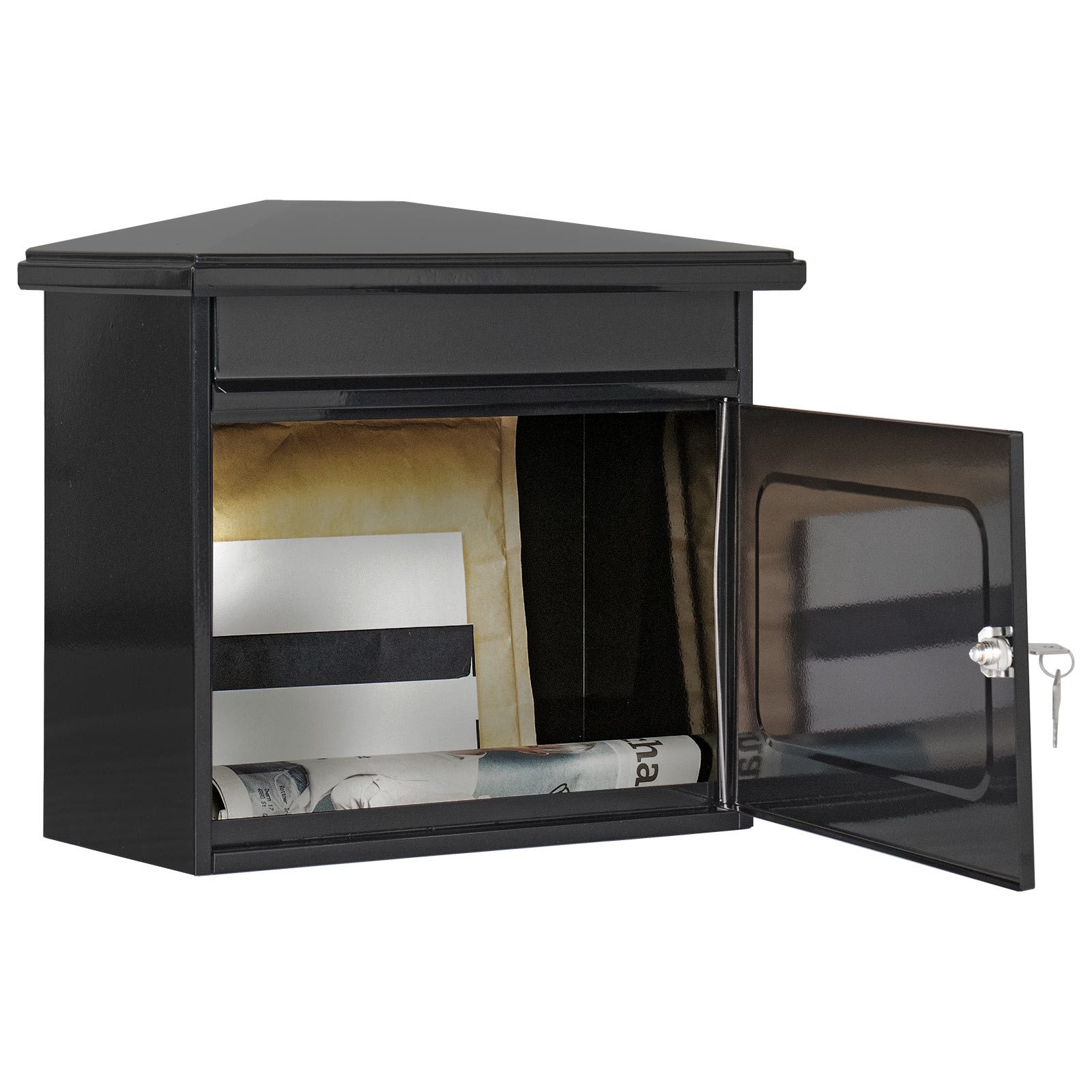 Profirst Wandbriefkasten Profirst Mail PM 320 schwarzgrau