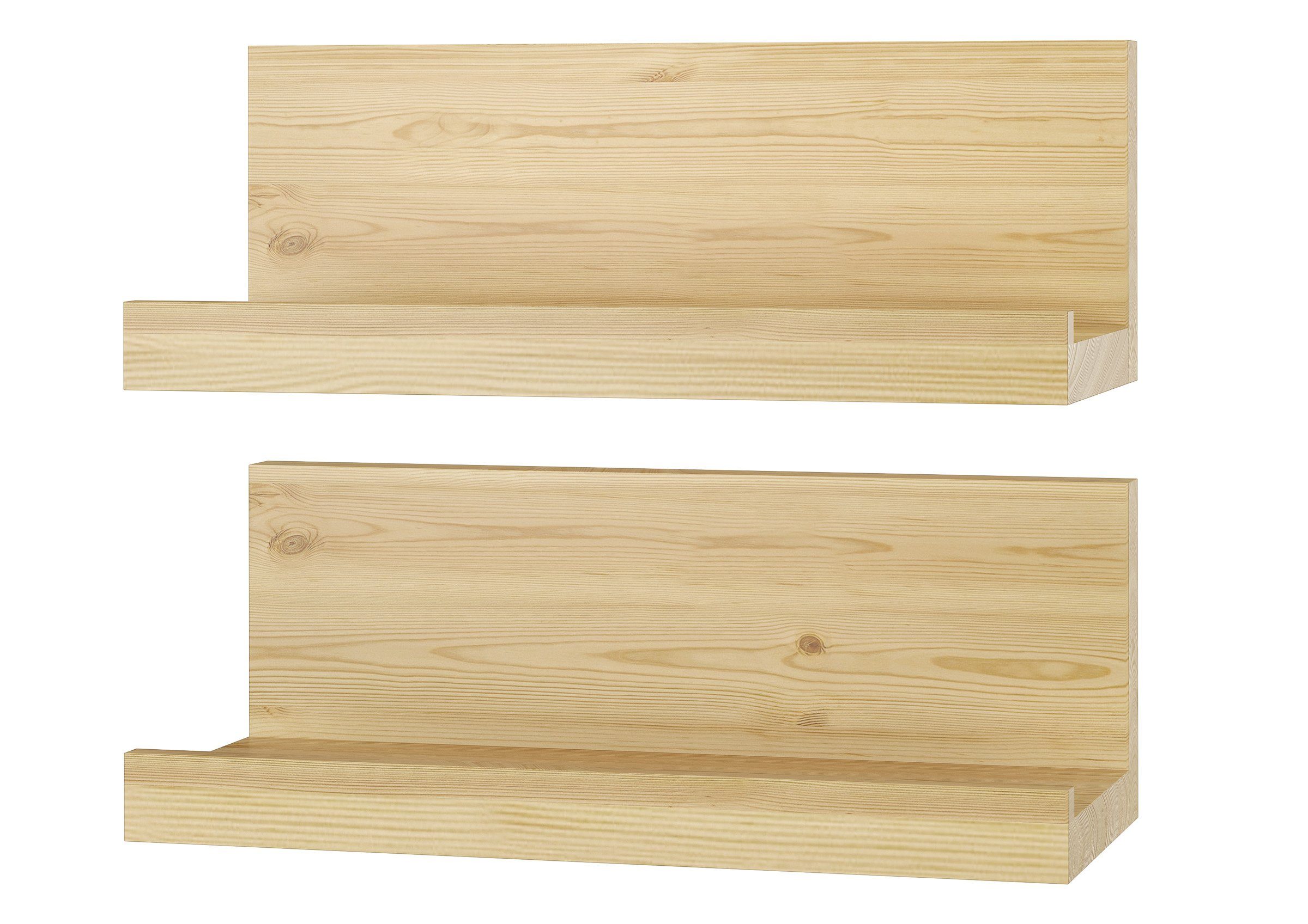 ERST-HOLZ Wandregal Ablagebrett Wandregal Holz Handy-Ablage günstig online kaufen