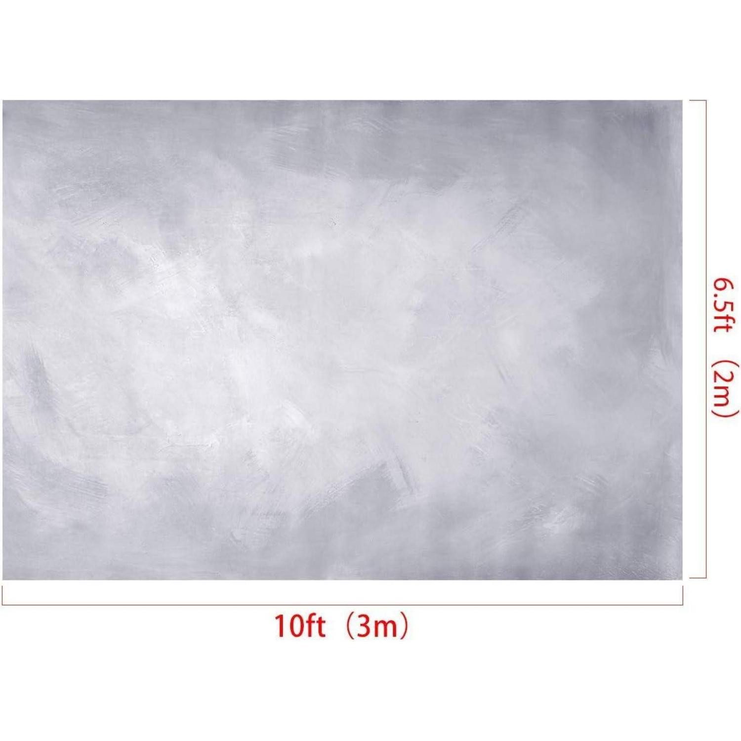 LuxusKollektion Fotohintergrund Fotohintergrund Mikrofaser Abstrakt Hellgrau Studio 3x2m HJ08576