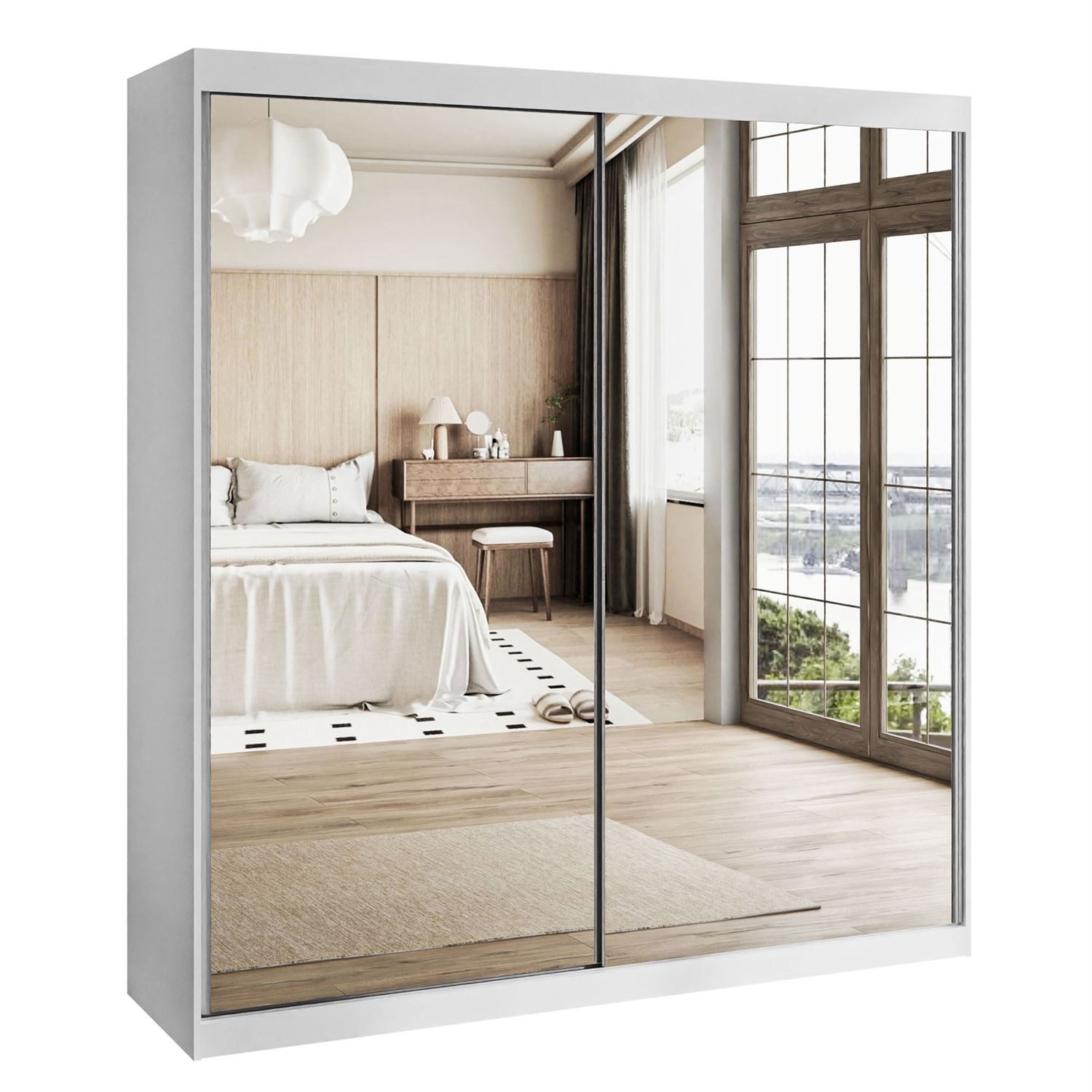 Lookway Kleiderschrank BASTER III mit Spiegeln günstig online kaufen