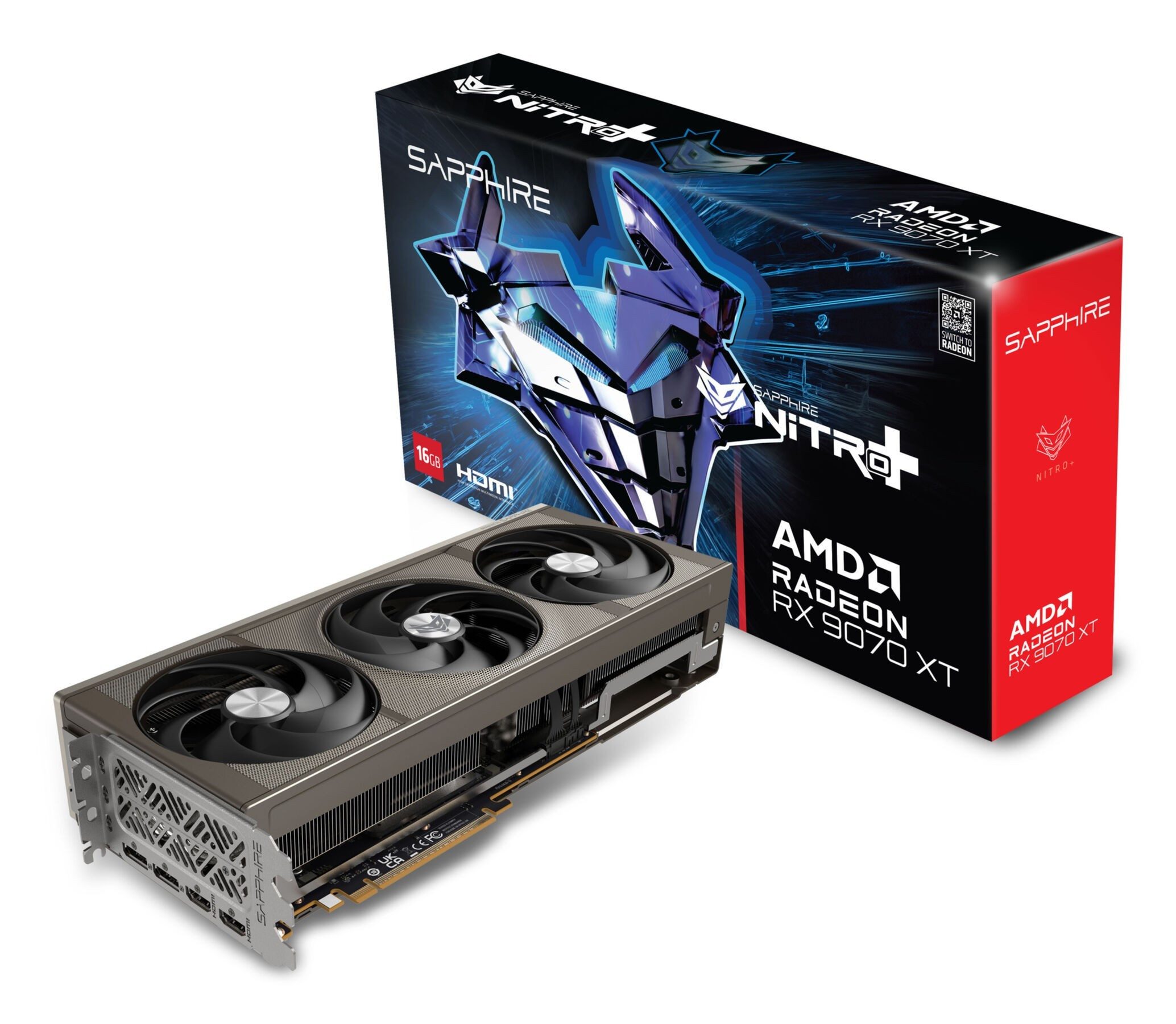 Sapphire Radeon RX 9070 XT Grafikkarte