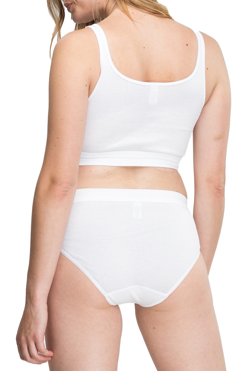 Speidel Bustier Bio Cotton Sport Edition (Vorteilspack, 3-tlg., 3er-Pack) Damen Trägerbustier, kurzes Top aus 100% Bio-Baumwolle