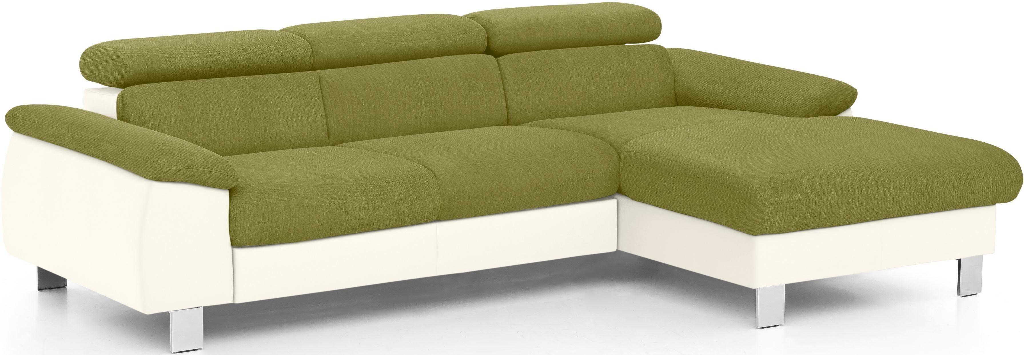 COTTA Polstergarnitur Komaris L-Form, (Set), Set bestehend aus: Ecksofa mit günstig online kaufen