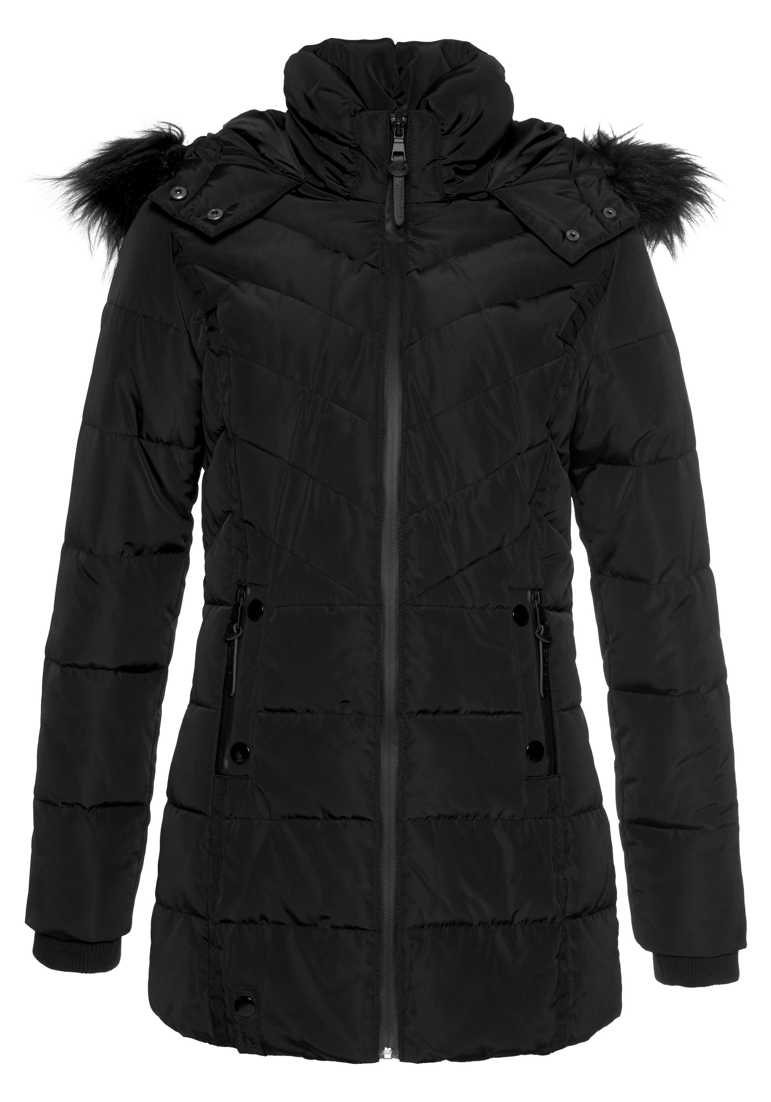 ALPENBLITZ Winterjacke Pistenglück leichtes Webmaterial, sportlicher Stil, figurumspielender Schnitt