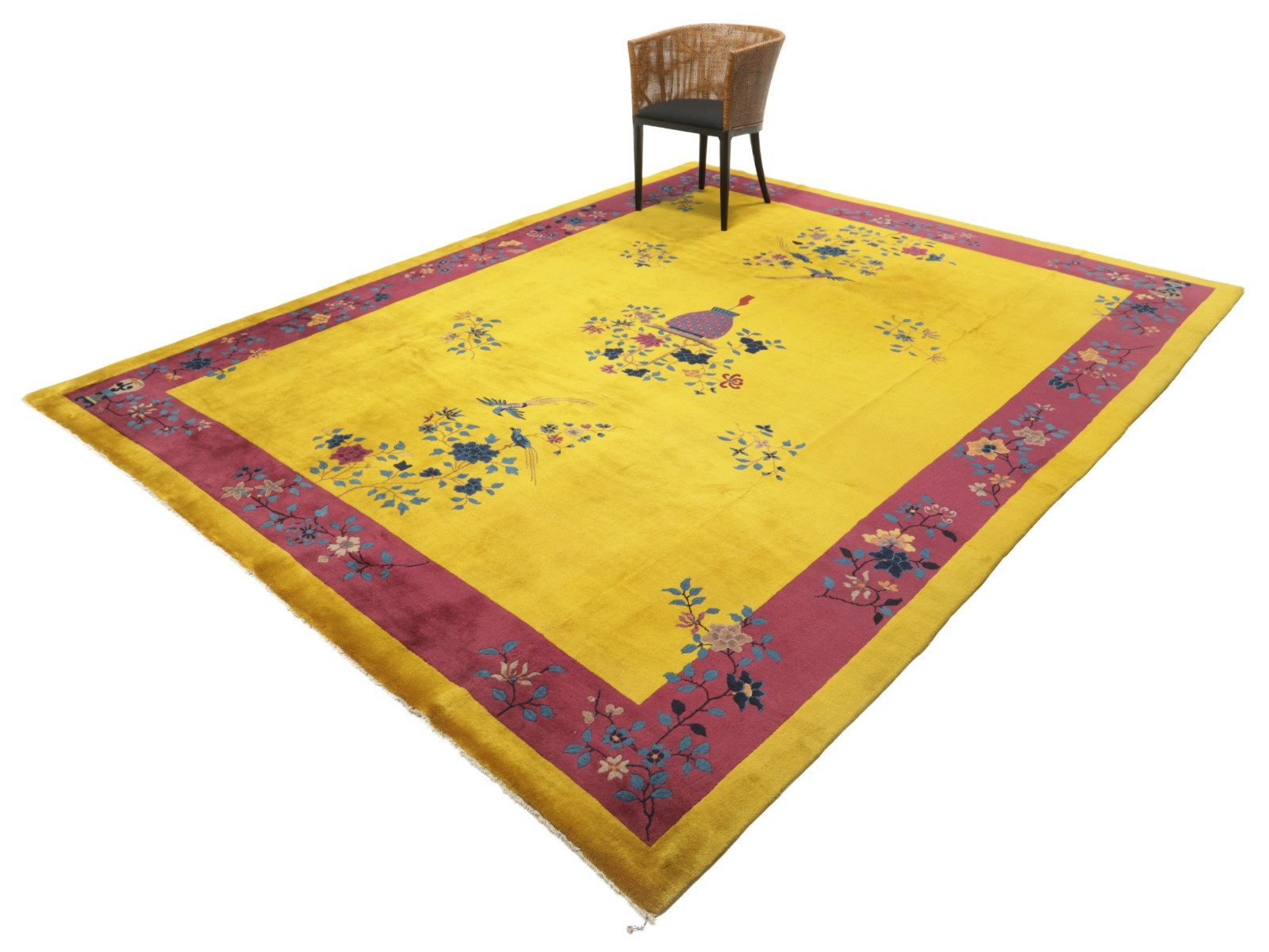 Carpet Avenue Teppich China Antik Peking 350x280, Rechteck, Höhe: 9 mm