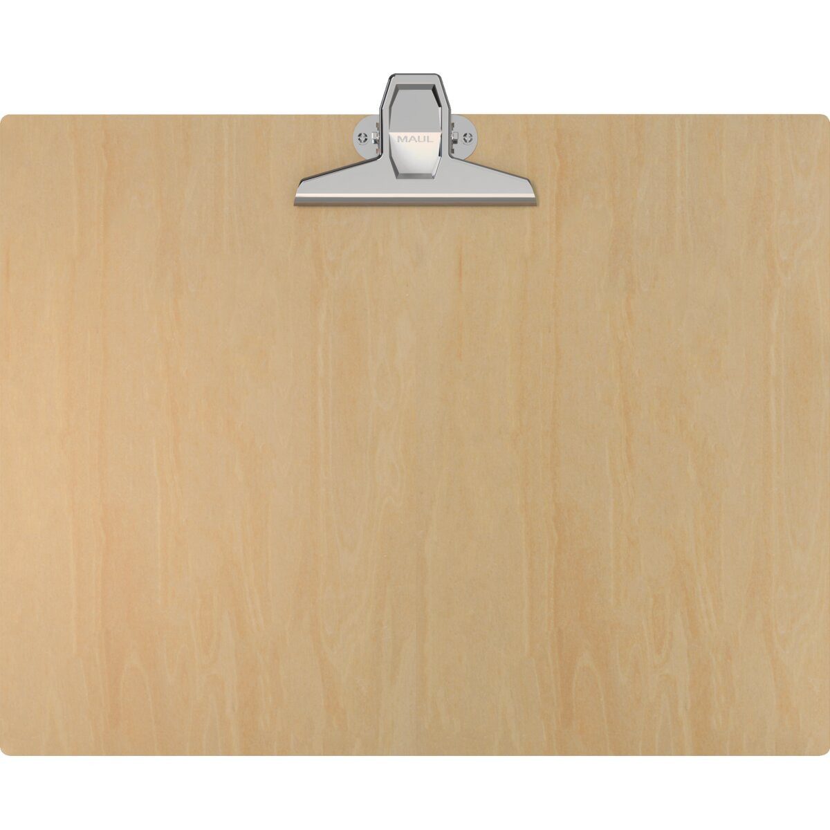 Schreibmappe Klemmbrett MAULtilia A3quer Lindenholz Klemmweite 2cm.