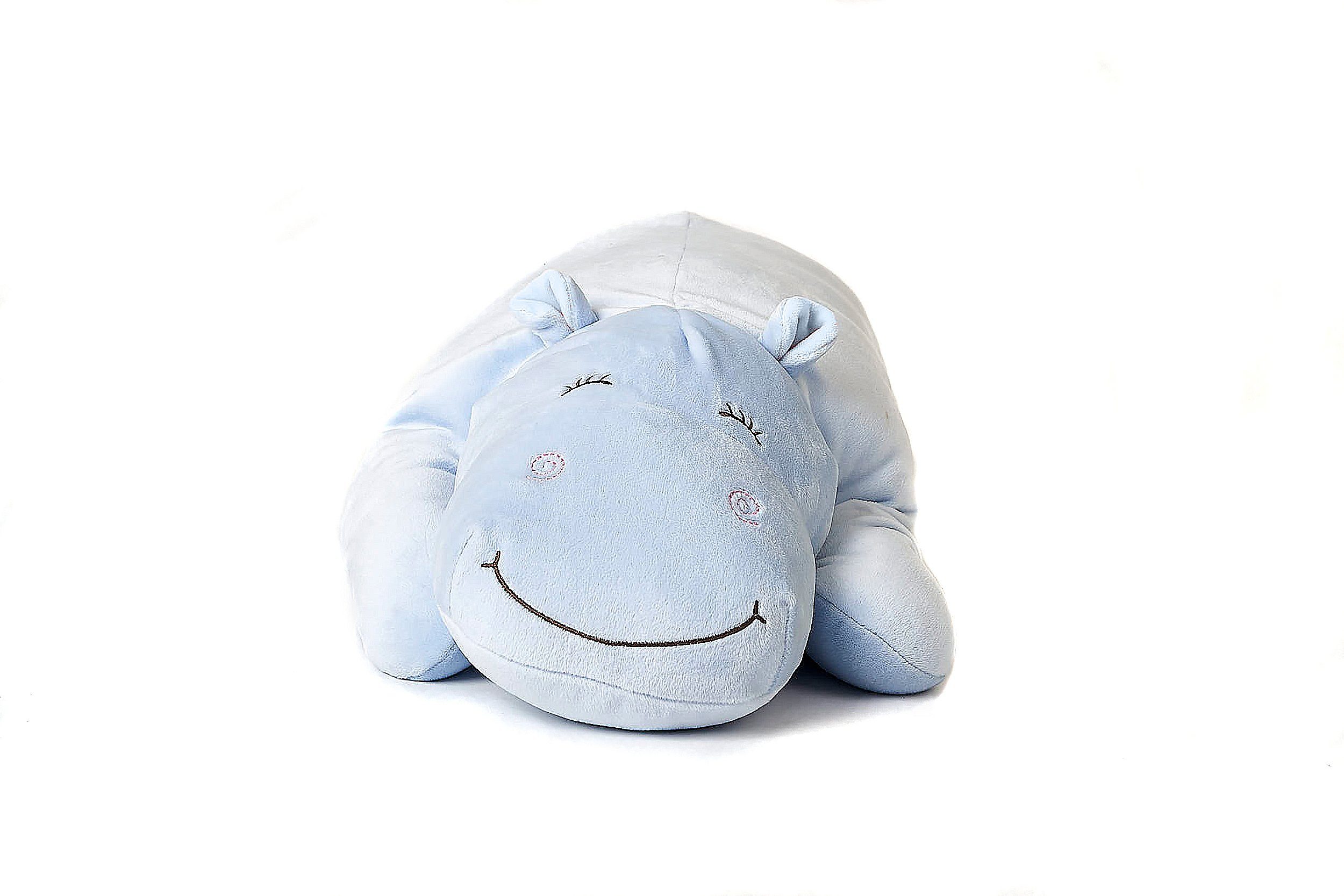 Uni-Toys Kuscheltier Plüsch-Kissen Nilpferd, ultraweich, 56 günstig online kaufen