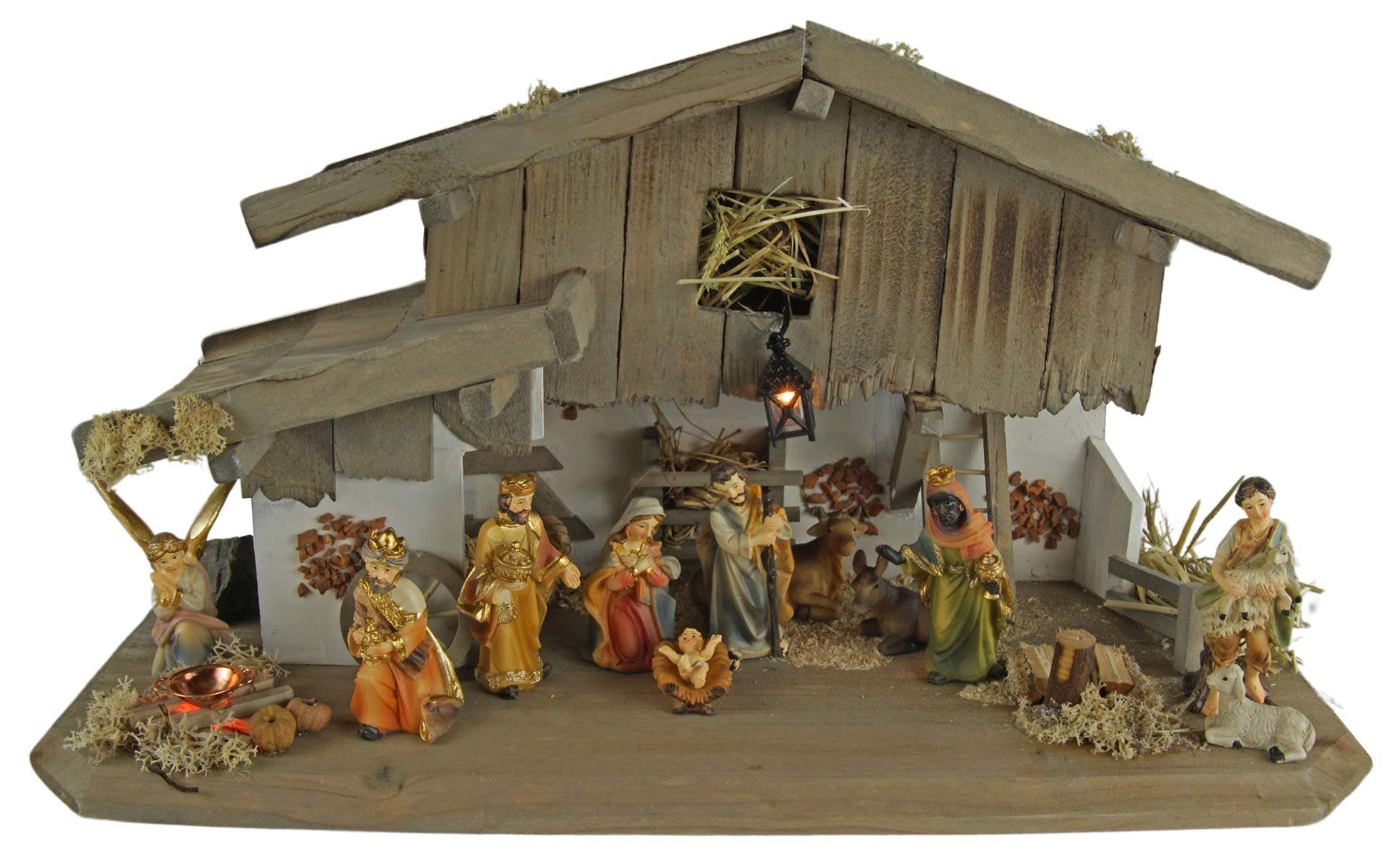 Krippenursel Krippe Weihnachtskrippe Eismannsberg inkl. 12tlg