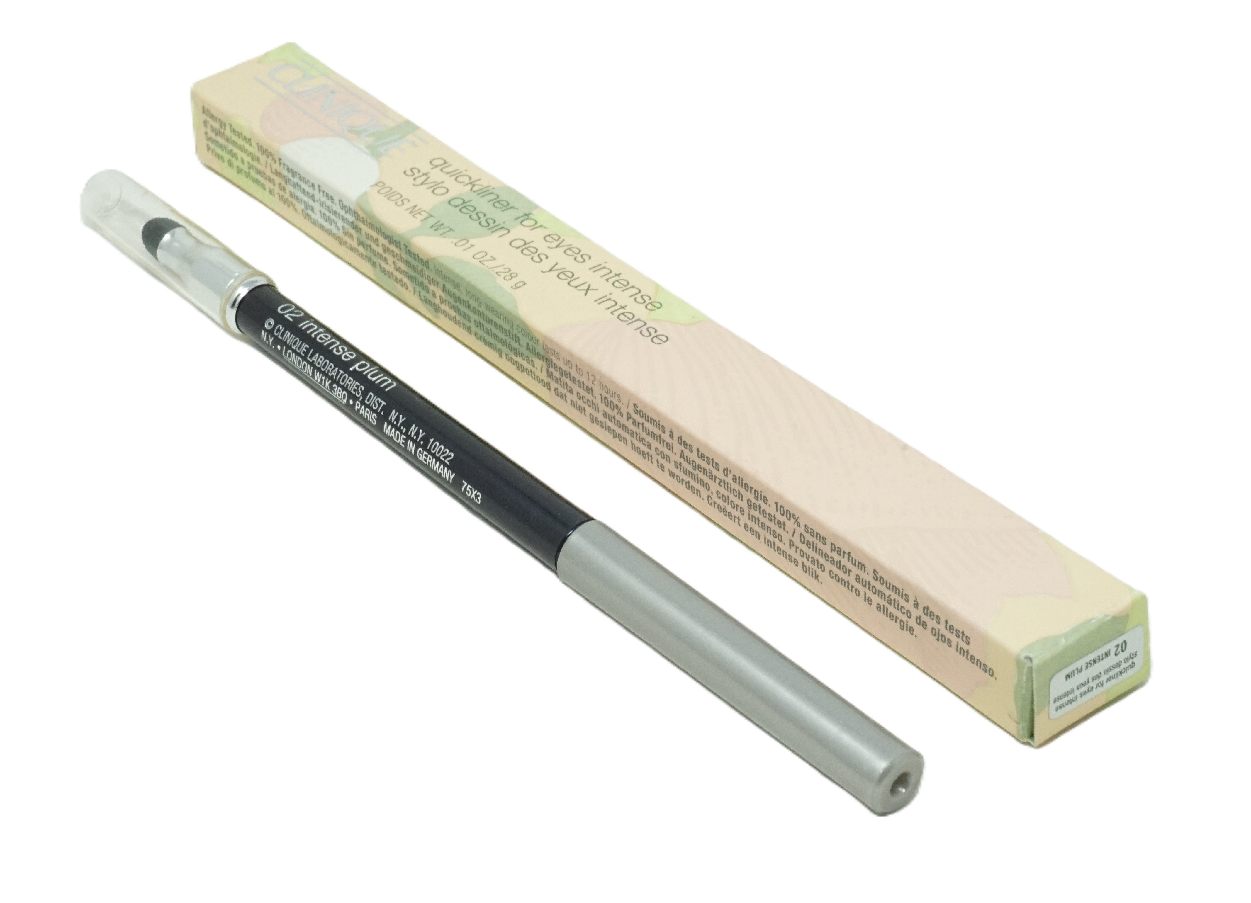 Eyeliner Clinique Quickliner Eyes Intense Augenkorrekturen stift 02 Intense