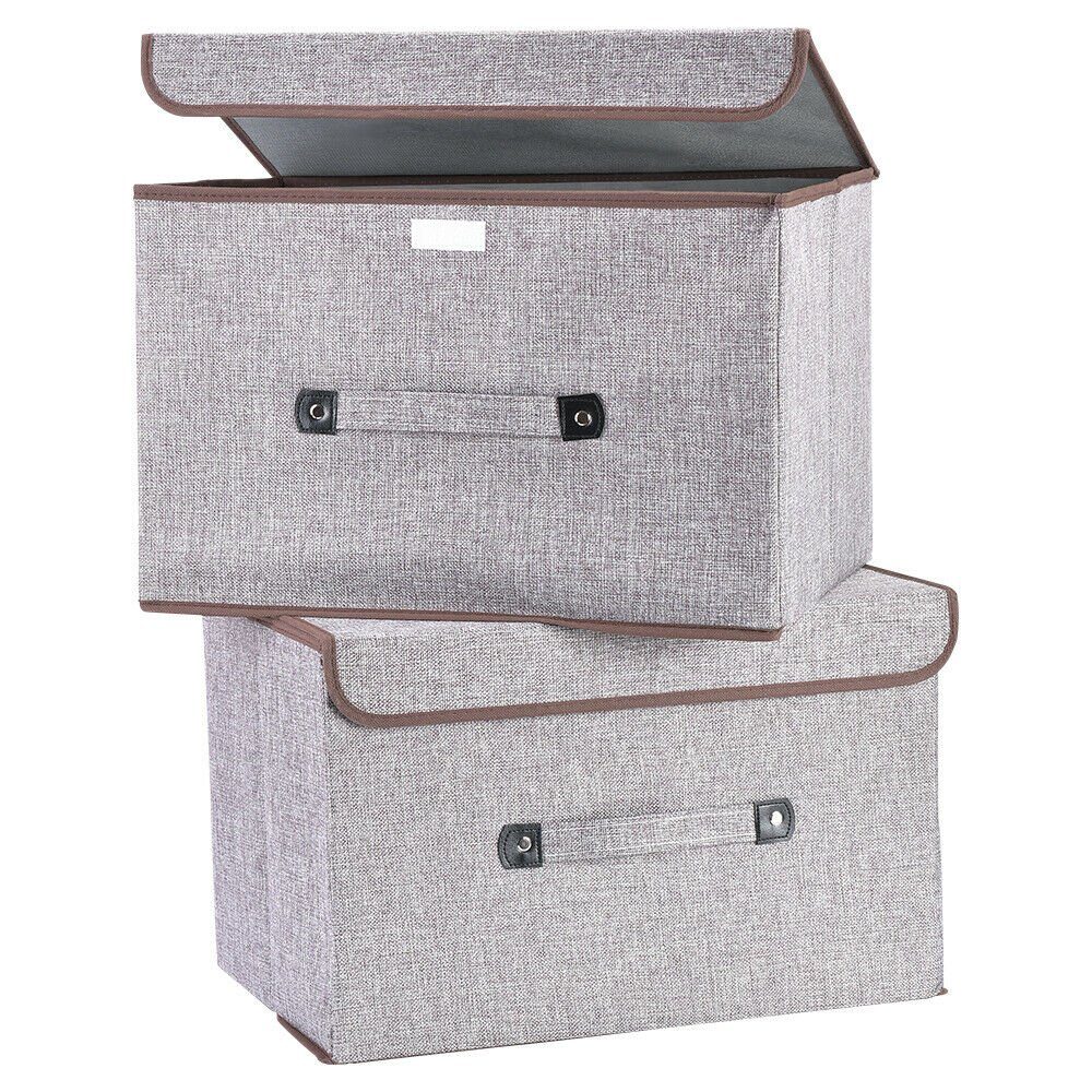 U.Uberlux Aufbewahrungsbox 3x Aufbewahrungsbox mit Deckel günstig online kaufen