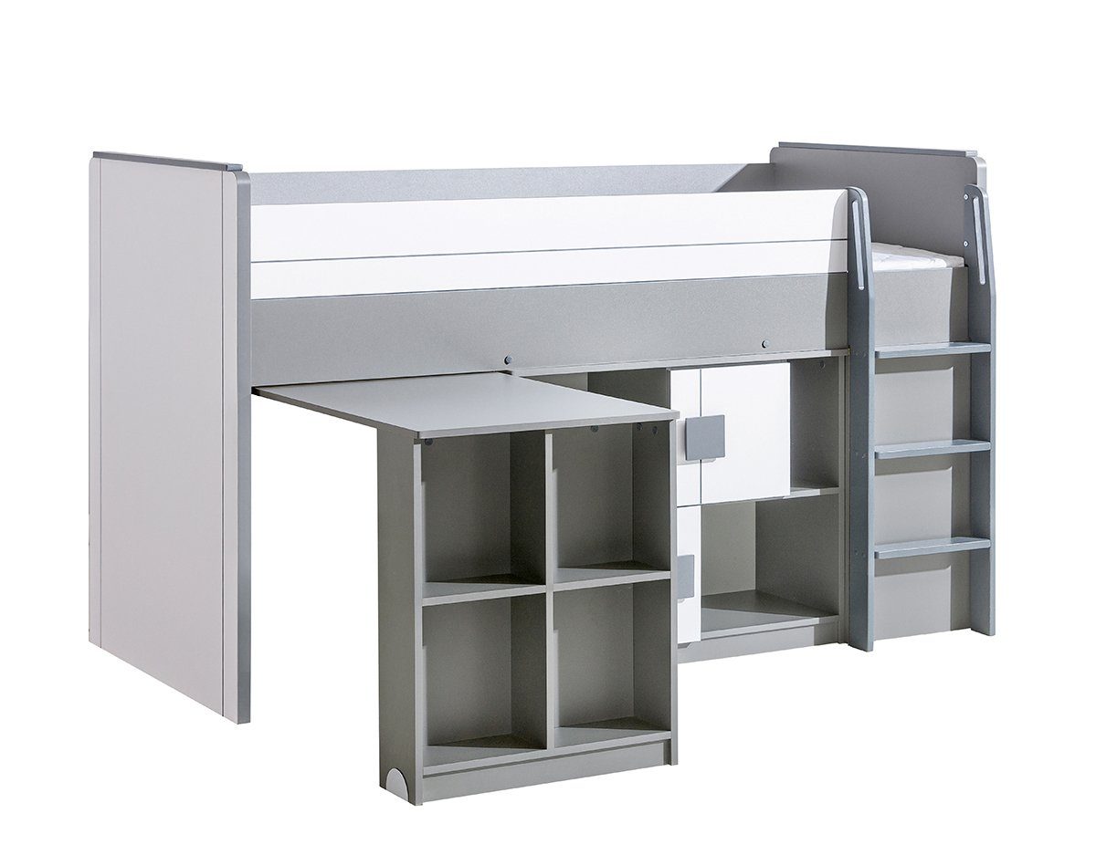 möbel-direkt.de Jugendzimmer-Set Gumi, (Komplett Set, 4-tlg., in verschiedenen Zusammenstellungen wählbar), ABS laminiert, MDF