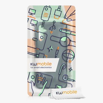 kwmobile Handyhülle Case für Samsung Galaxy A04s, Hülle Silikon metallisch schimmernd - Handyhülle Cover