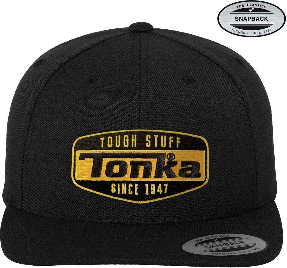 Stuff BlackDarkGrey Snapback Tough Cap Premium Snapback Cap Tonka