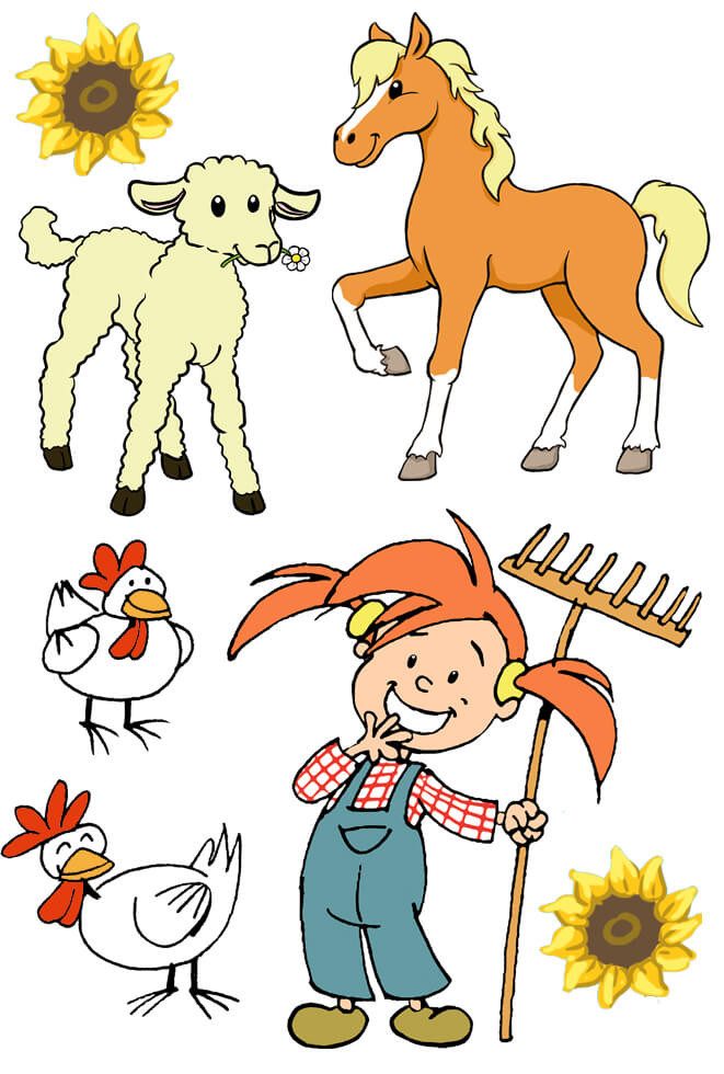 Kindertattoo Tattoos Luzies Bauernhof