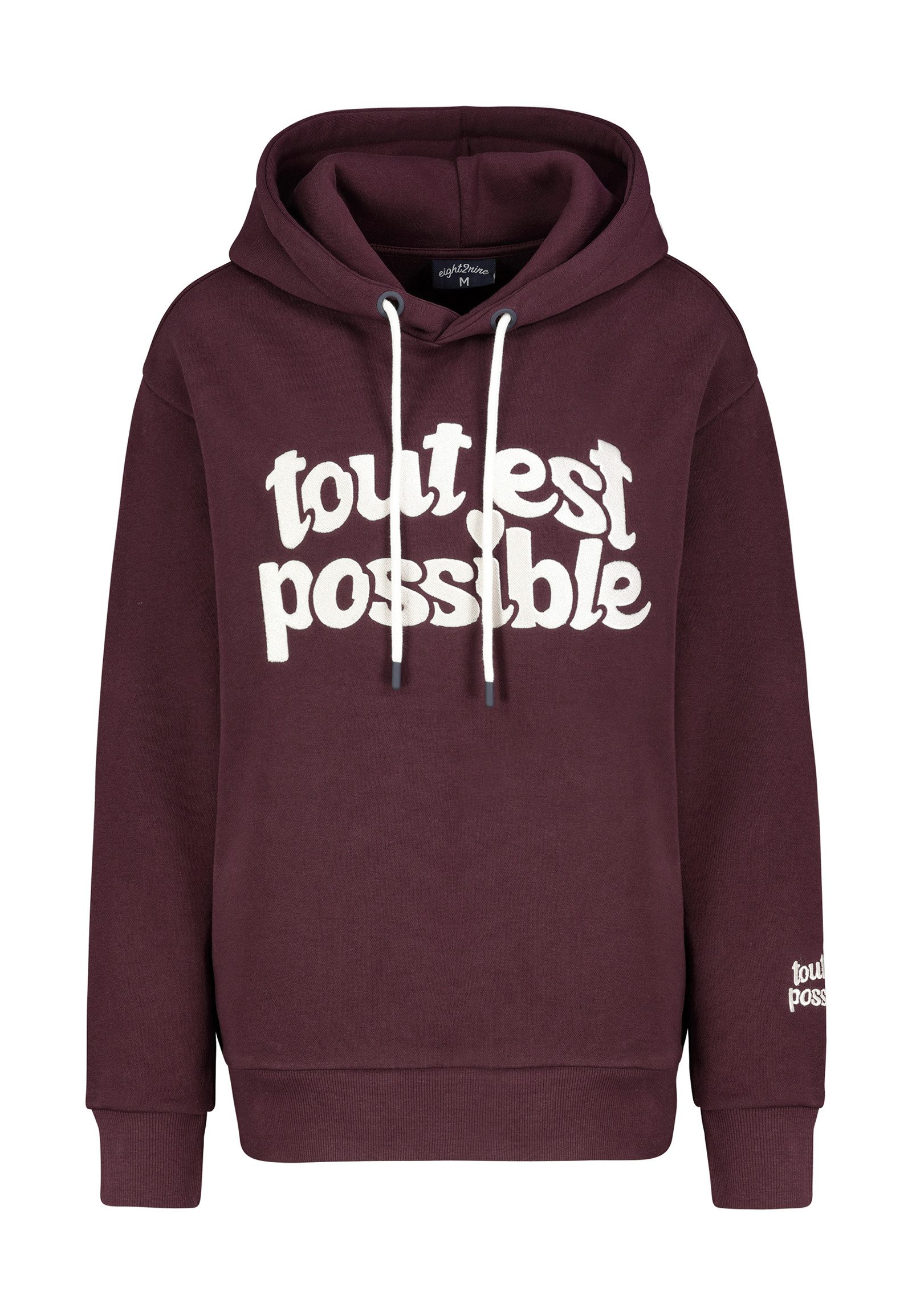 Eight2Nine Kapuzenpullover Damen Hoodie Kapuzenpullover mit günstig online kaufen