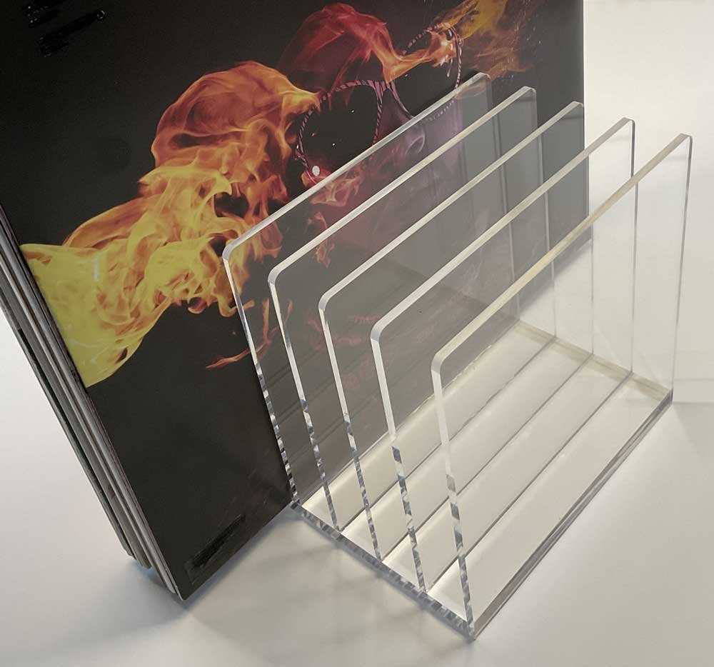 Cubix Aufbewahrungsbox Cubix Vinyl-Schallplattenständer günstig online kaufen