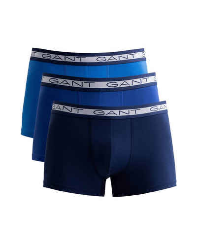 Gant Boxer Herren Boxer Shorts, 3er Pack - Trunks, Cotton