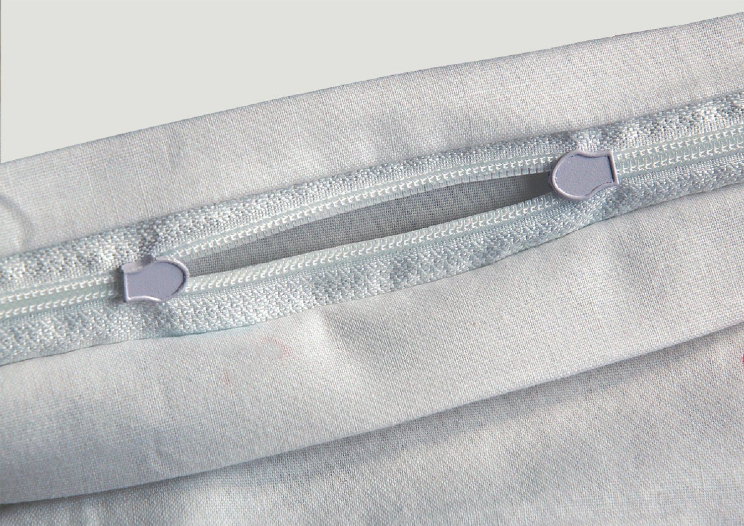 EXKLUSIV HEIMTEXTIL Bettwäsche Bettwäsche Baumwolle MARIE 2 teilig Reißverschluss, Baumwolle, 2 teilig, Wellendesign