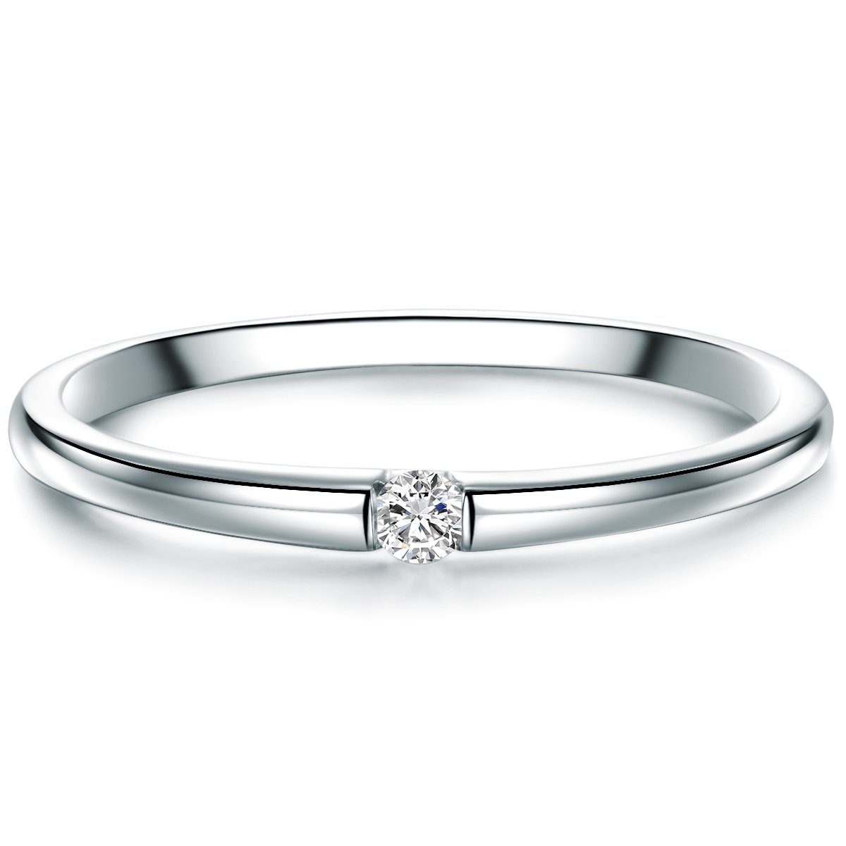 Trilani Diamantring silber, mit Diamant günstig online kaufen