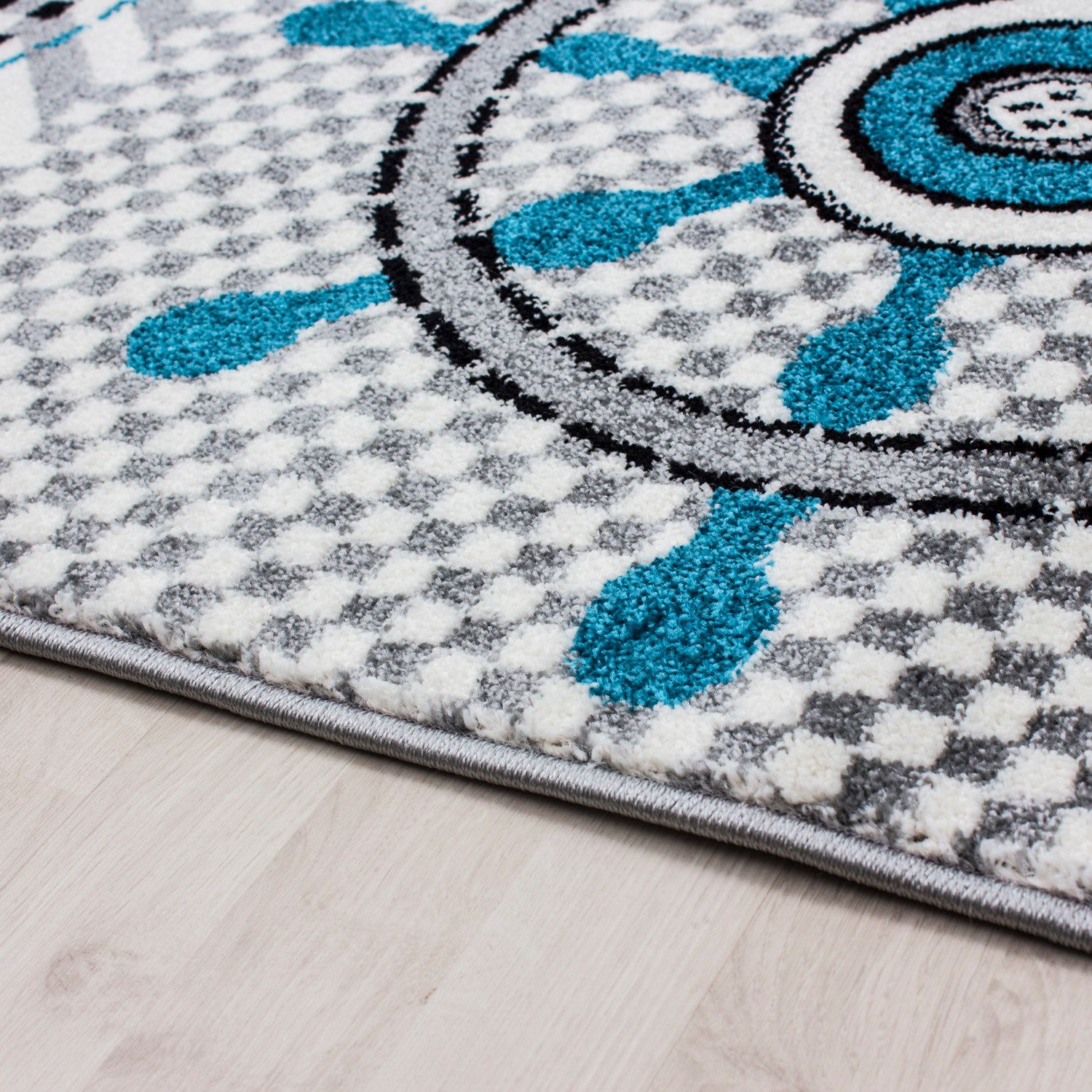 Carpettex Kinderteppich Piraten-Design, Rund, Höhe: 11 günstig online kaufen