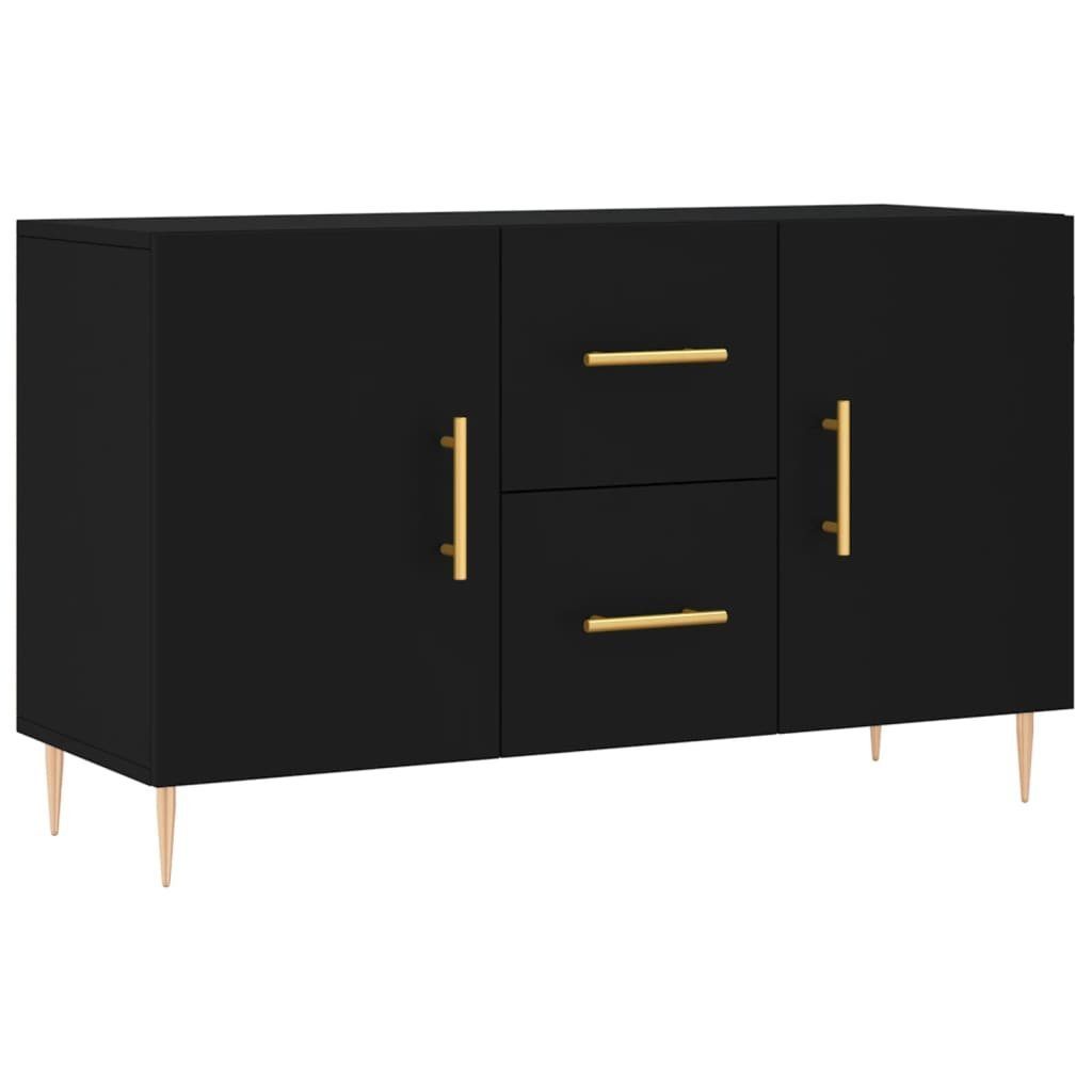 furnicato Sideboard Schwarz 100x36x60 cm Holzwerkstoff günstig online kaufen