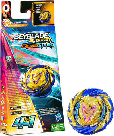 Hasbro Speed-Kreisel Beyblade Burst QuadStrike Fierce Achilles A8