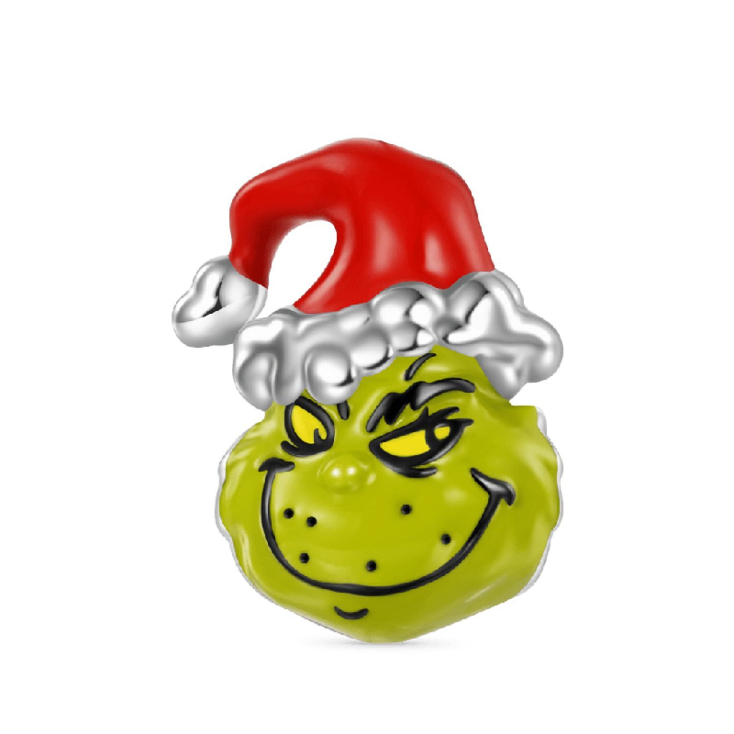 Gnoce Bead Gnoce Charm Grinch Silber JAC100