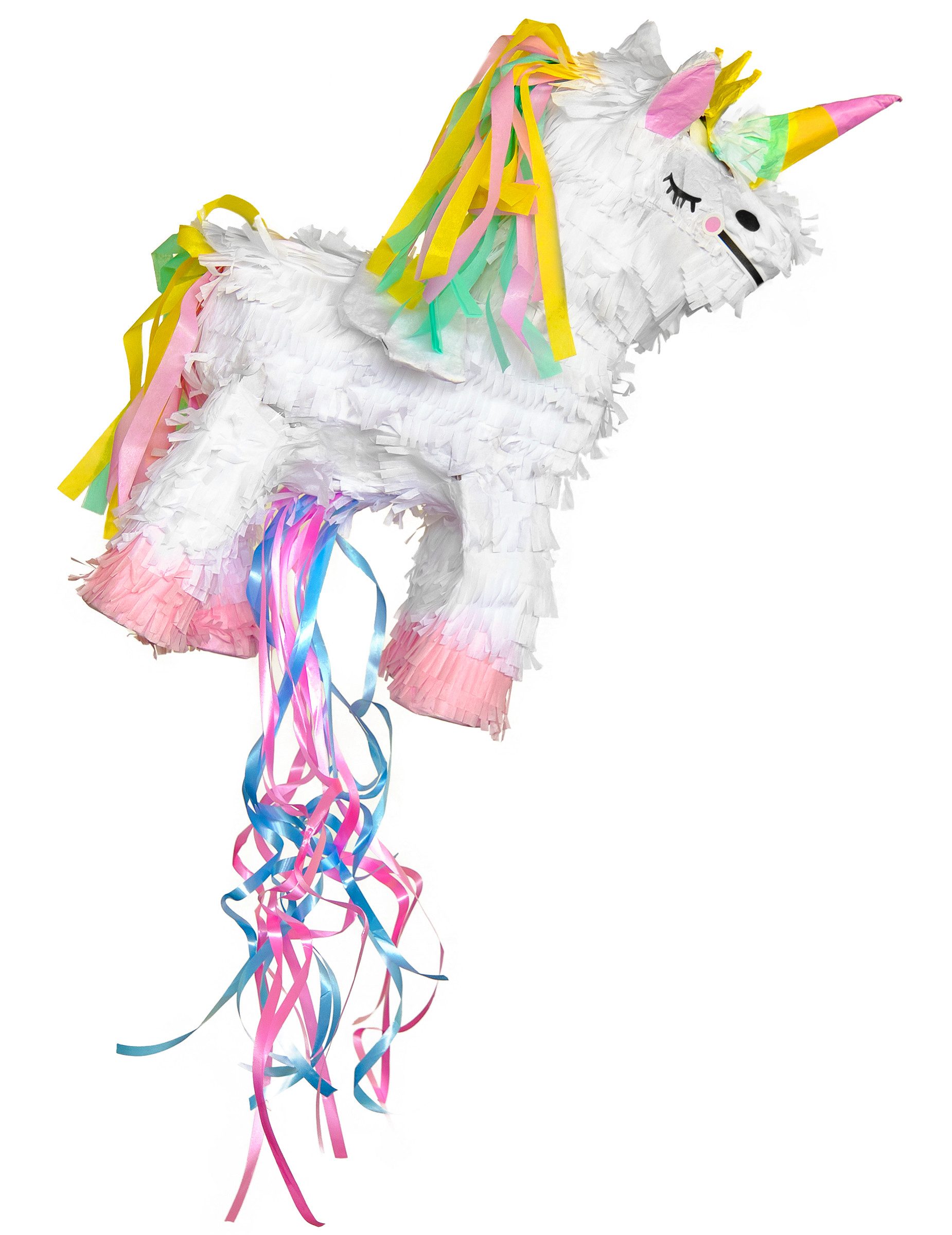 Kostüm Piñata Einhorn mit Flügeln 48 x 32 cm