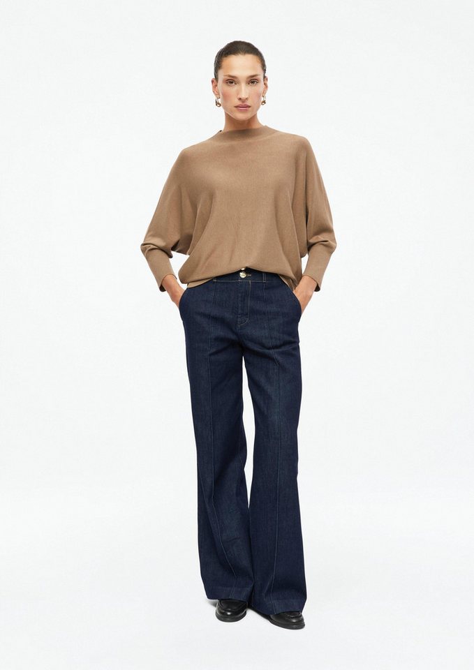s.Oliver Regular-fit-Jeans Jeans-Hose Jeans / Regular Fit / High Rise / Wide Leg / Biesen