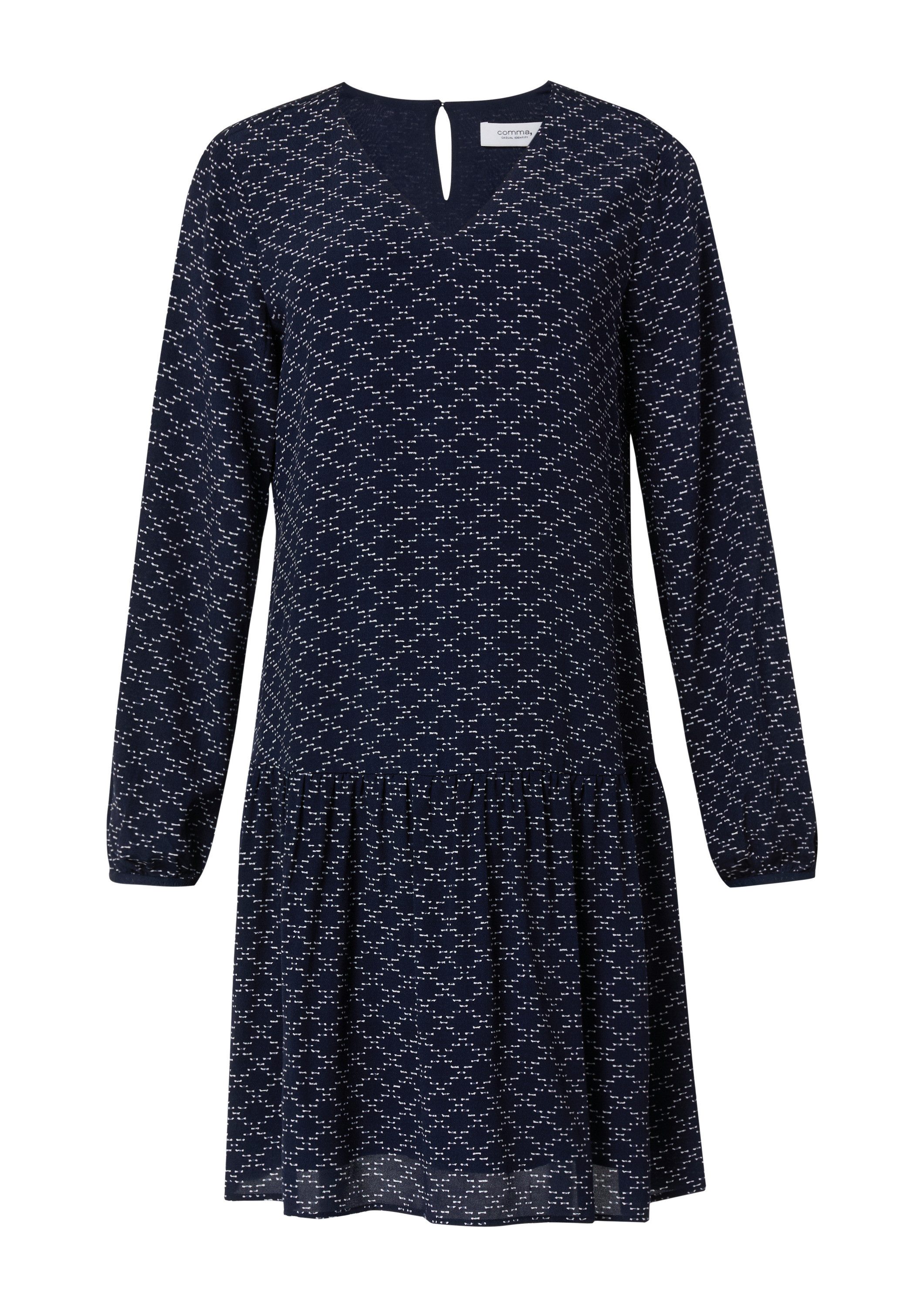 comma Minikleid Kleid Minikleid aus Viskose günstig online kaufen