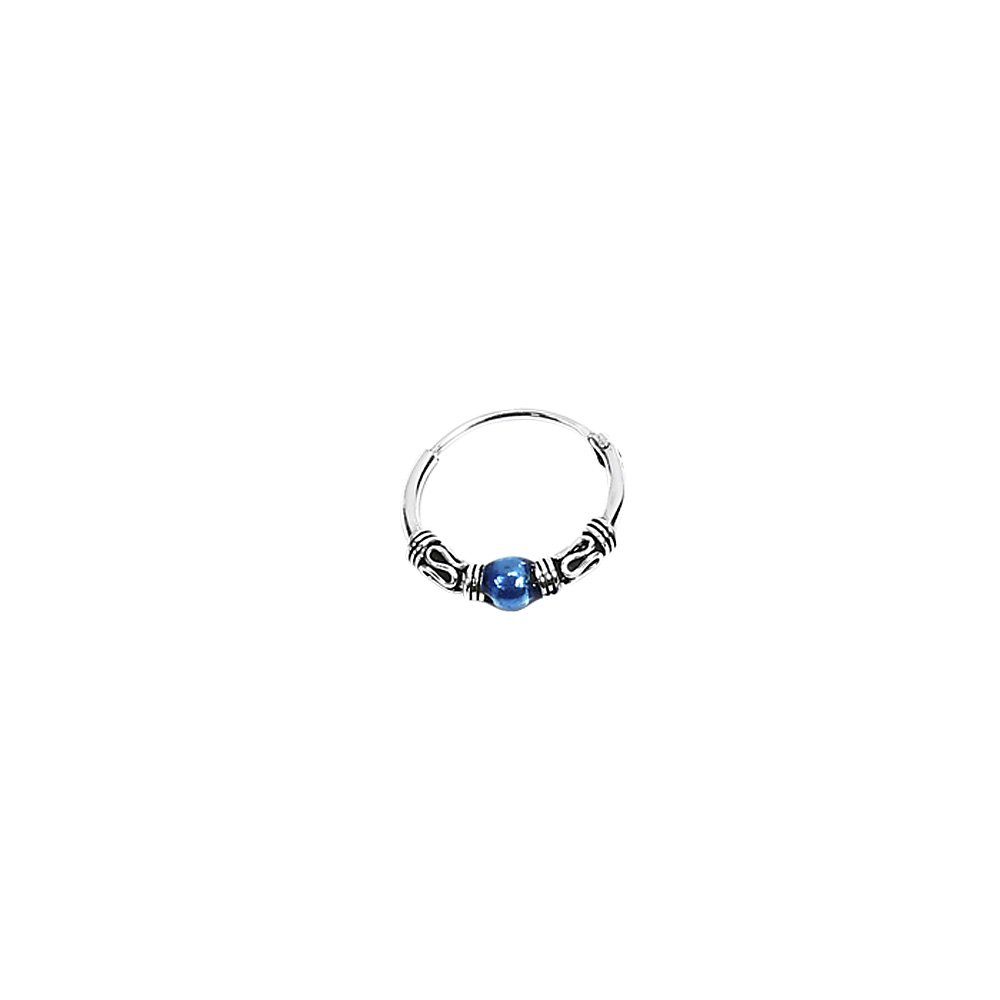 Paar Creolen Paar 925 Sterling Silber Keltische Bali Creolen La