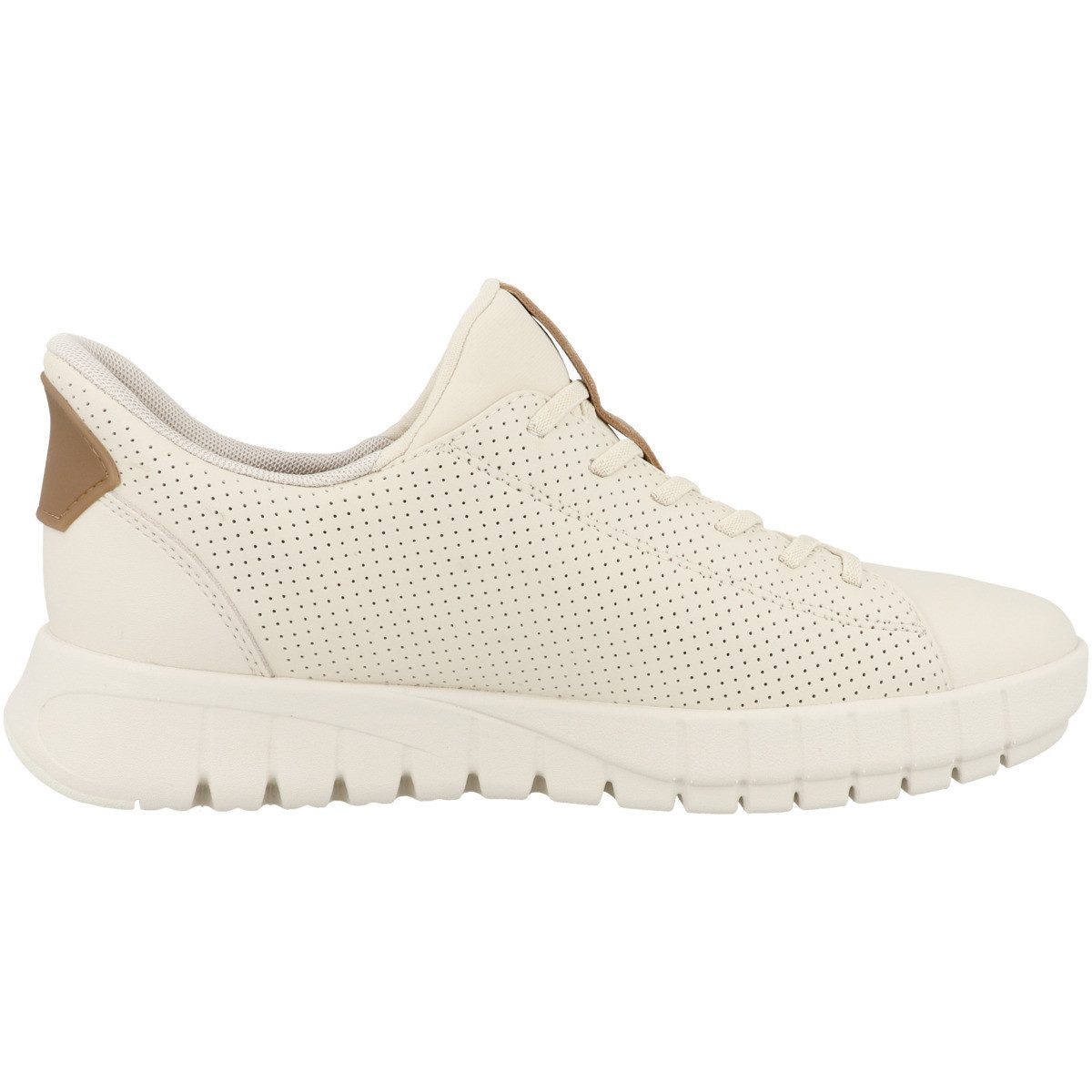 Geox D Flextride Plus Damen Sneaker Turnschuhe, Sportschuhe, Freizeitschuhe, Halbschuhe, Schnürschuhe