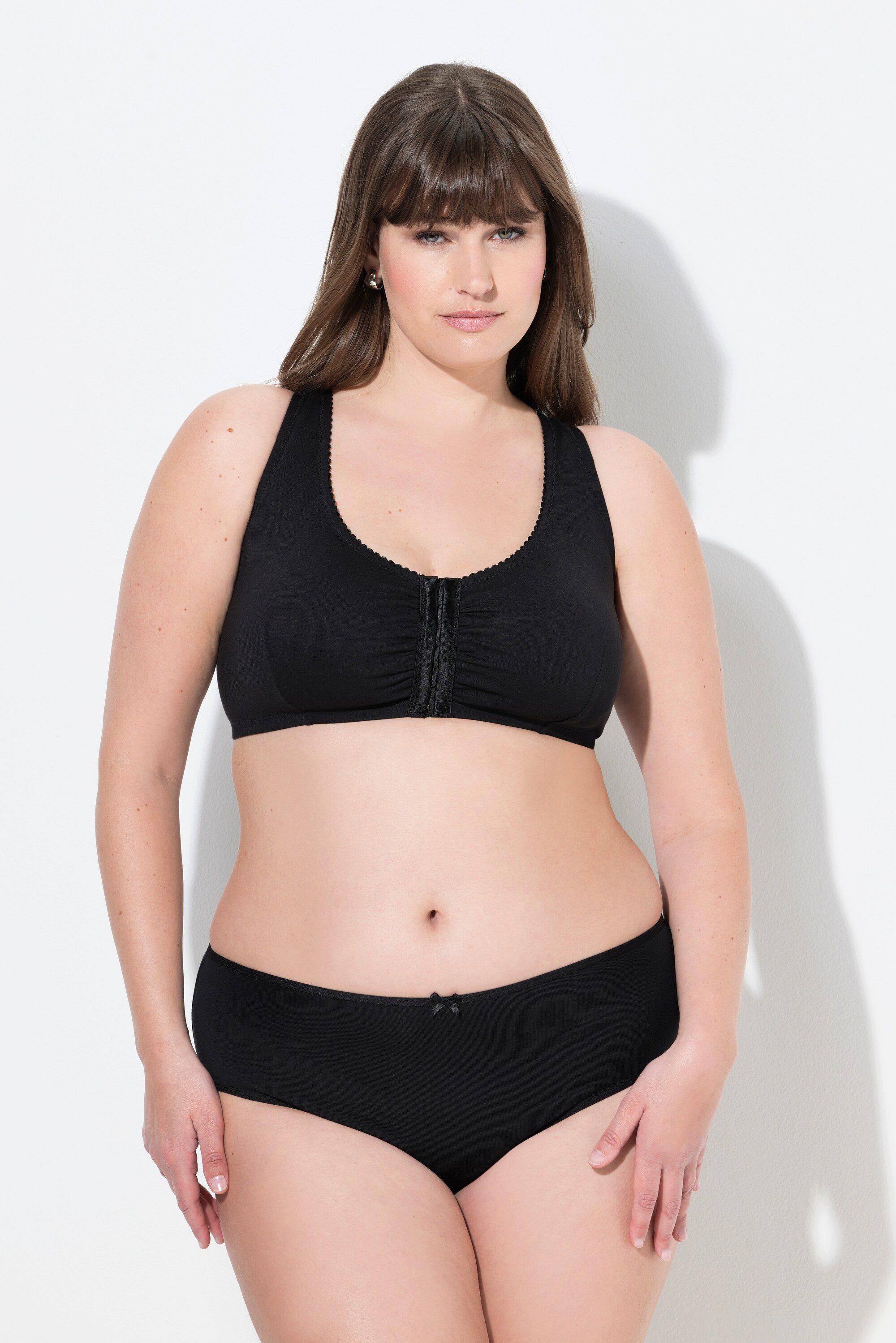 Ulla Popken Bustier Bustier Still-BH Vorderverschluss Cup C/D günstig online kaufen