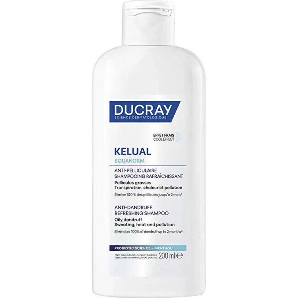 Ducray Kopfhaut-Pflegeshampoo KELUAL SQUANORM Rasierendes Shampoo