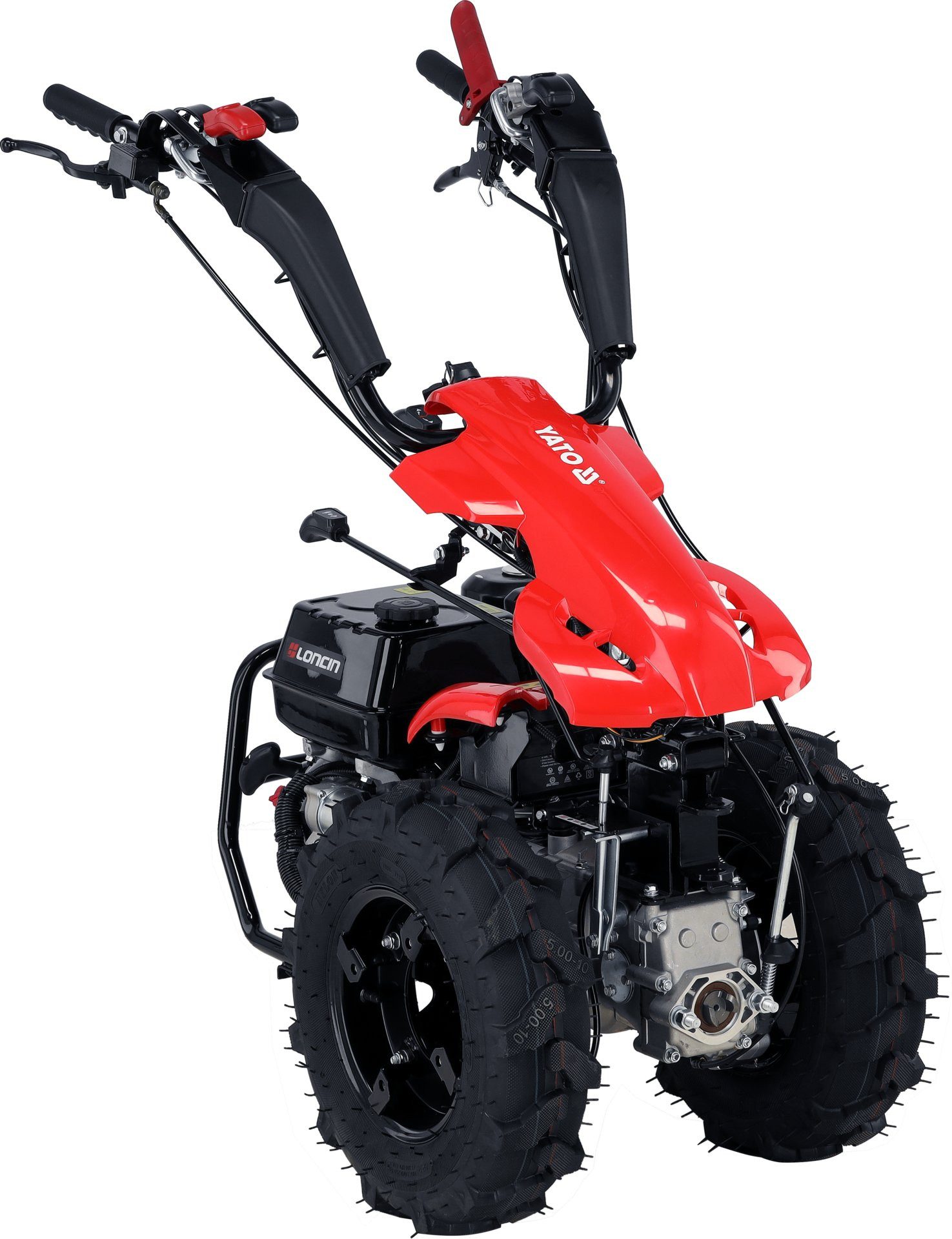 Yato Einachsschlepper Einachsschlepper, Einachstraktor mit LONCIN-Motor und 9kW/12,24PS